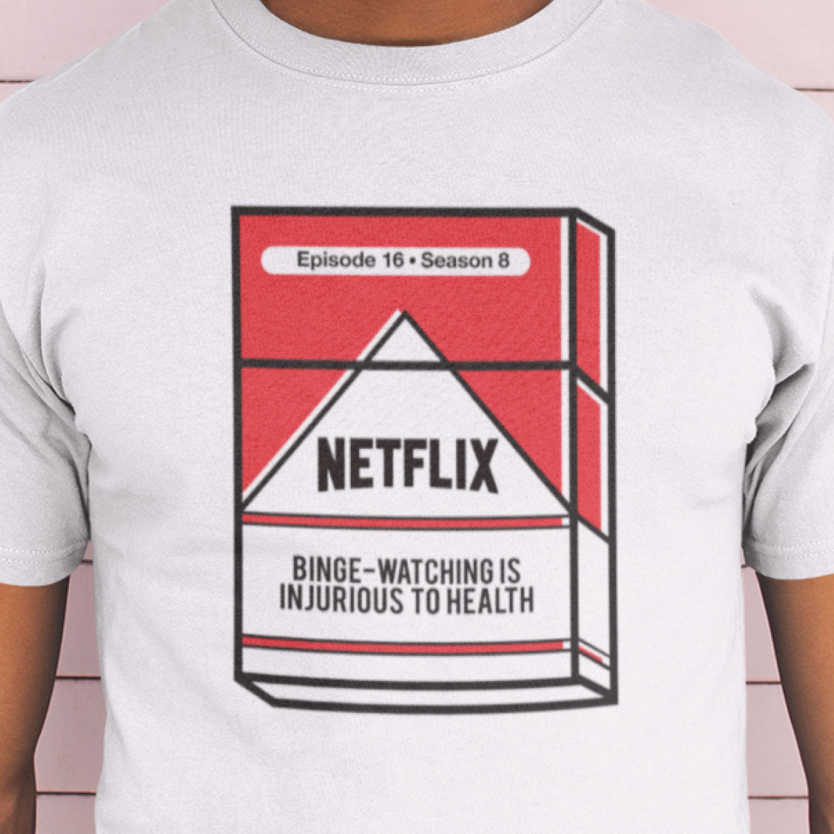 "Binge Watch" Graphic Printed T-Shirt | Tantra T-Shirts