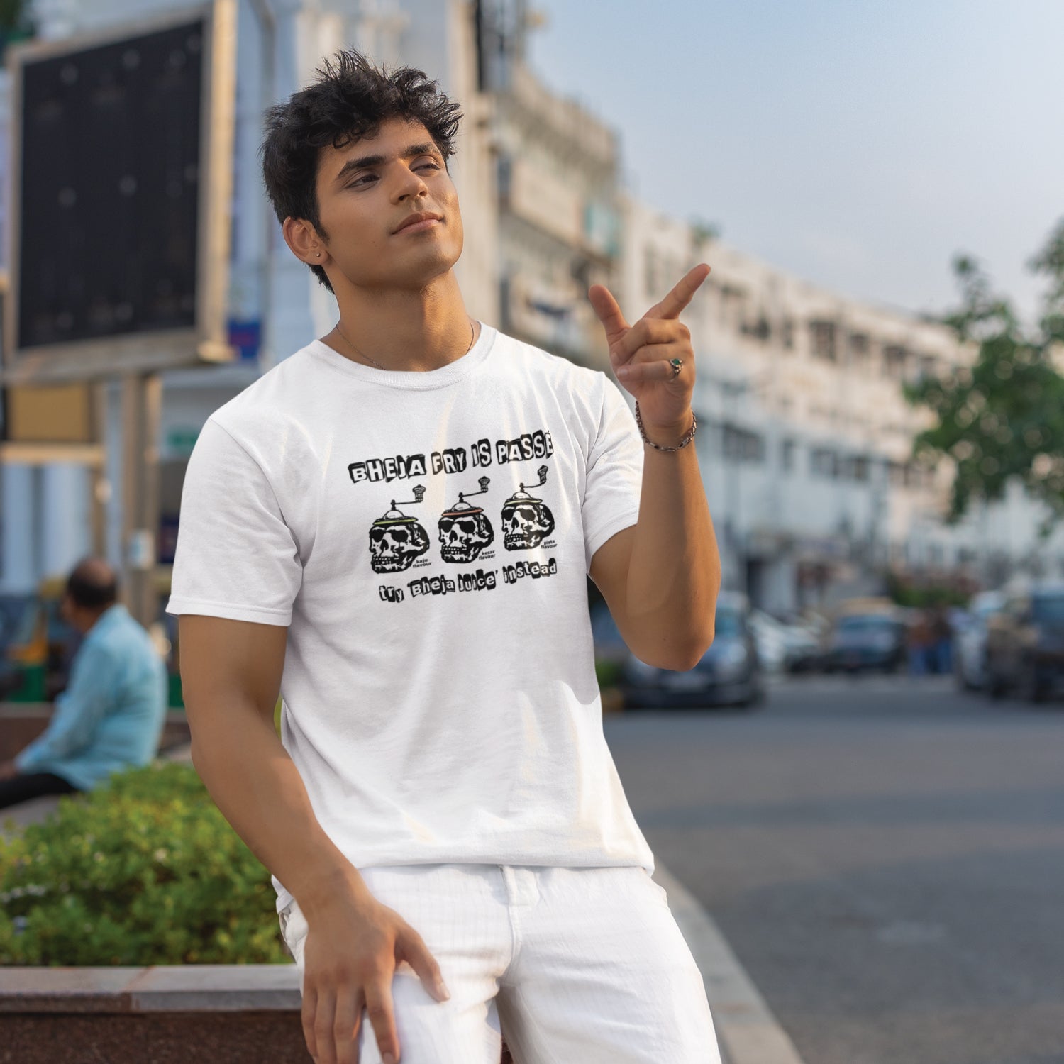 Bheja Fry Unisex Graphic Tee Premium Cotton, Casual Wear Tantra Original Since 1997 - Shipping Globally!