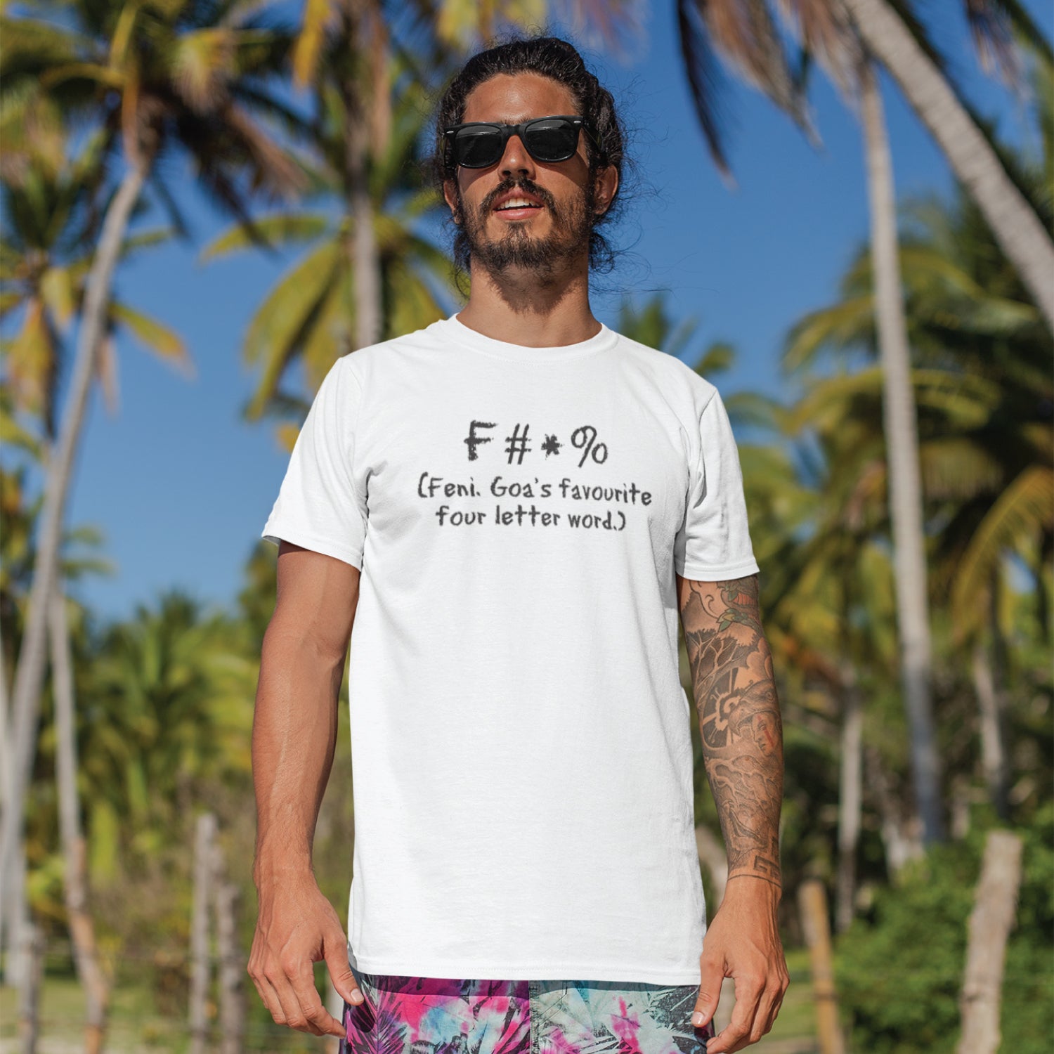 Feni 100% Cotton Men's T-Shirt Everyday Casual Wear Shipping Globally