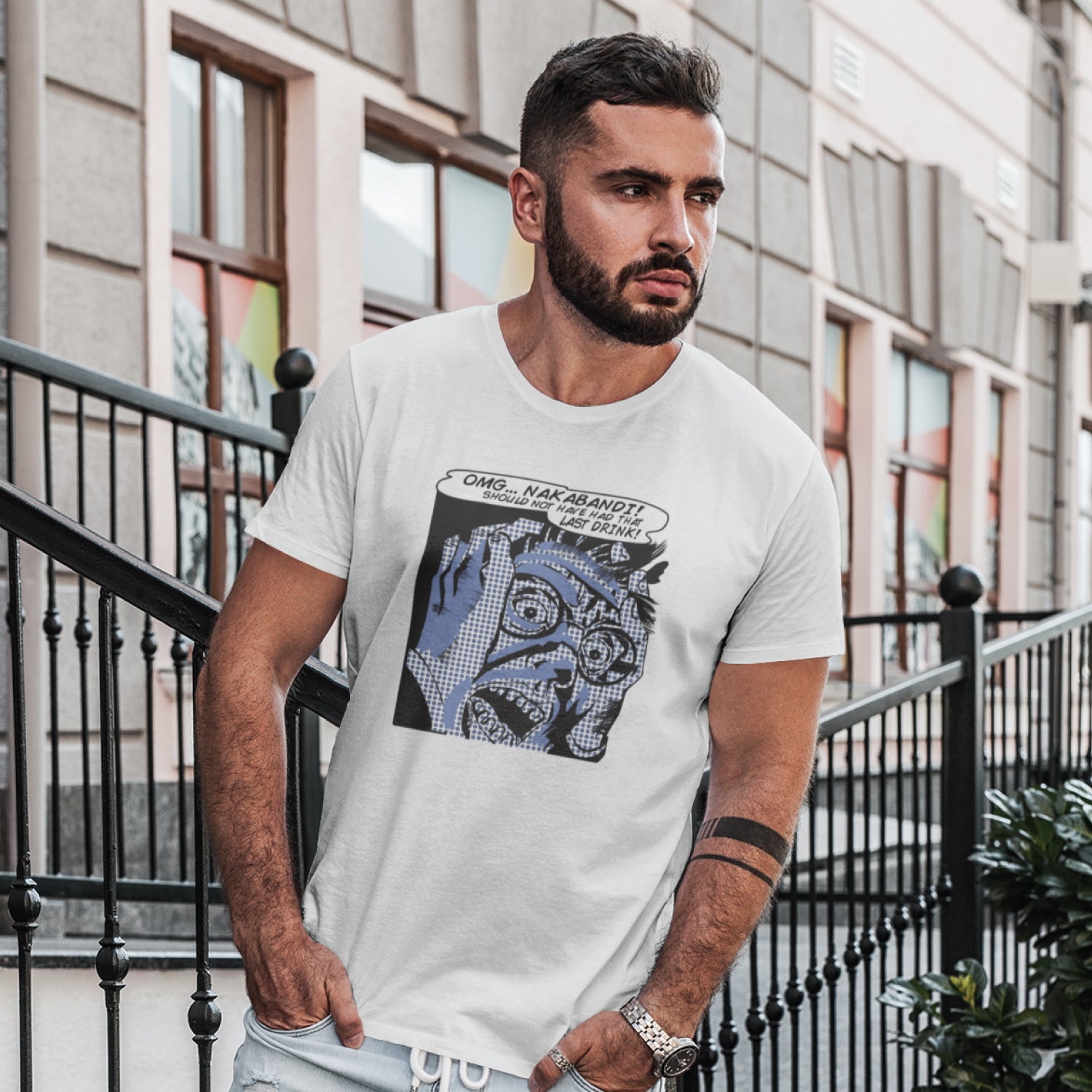 Nakabandi 100% Cotton Unisex T-Shirt Everyday Casual Wear Original Since 1997 Shipping Globally
