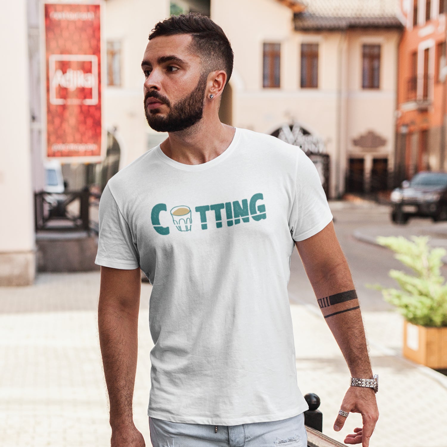 Cutting 100% Cotton Unisex T-Shirt Everyday Casual Wear Original Since 1997 Shipping Globally