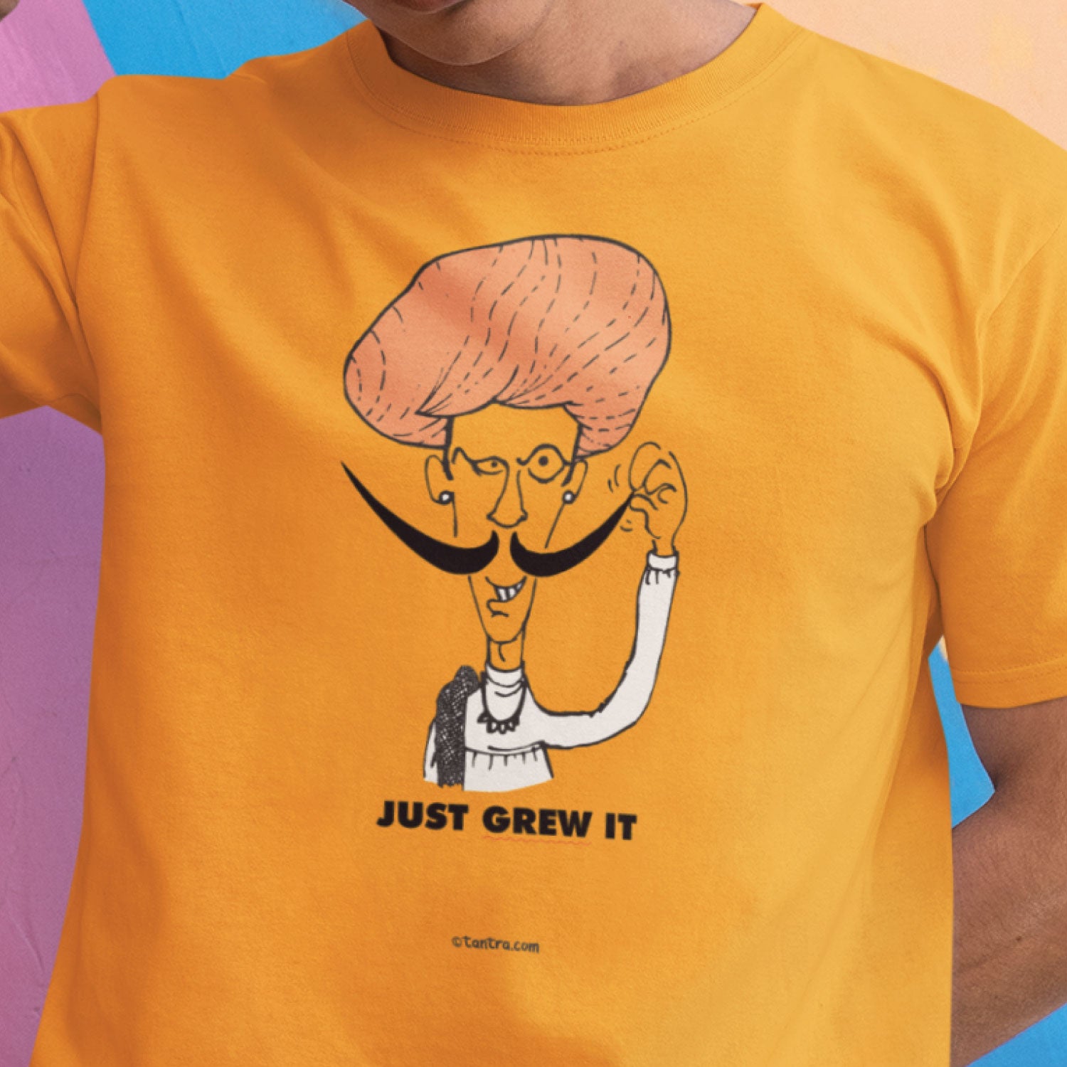 Just Grew It Men's Graphic Print Cotton T-Shirt Everyday Comfort Wear Original Since 1997 Shipping Globally