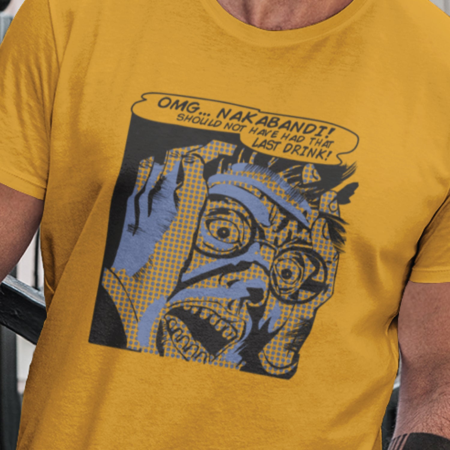 Nakabandi 100% Cotton Unisex T-Shirt Everyday Casual Wear Original Since 1997 Shipping Globally