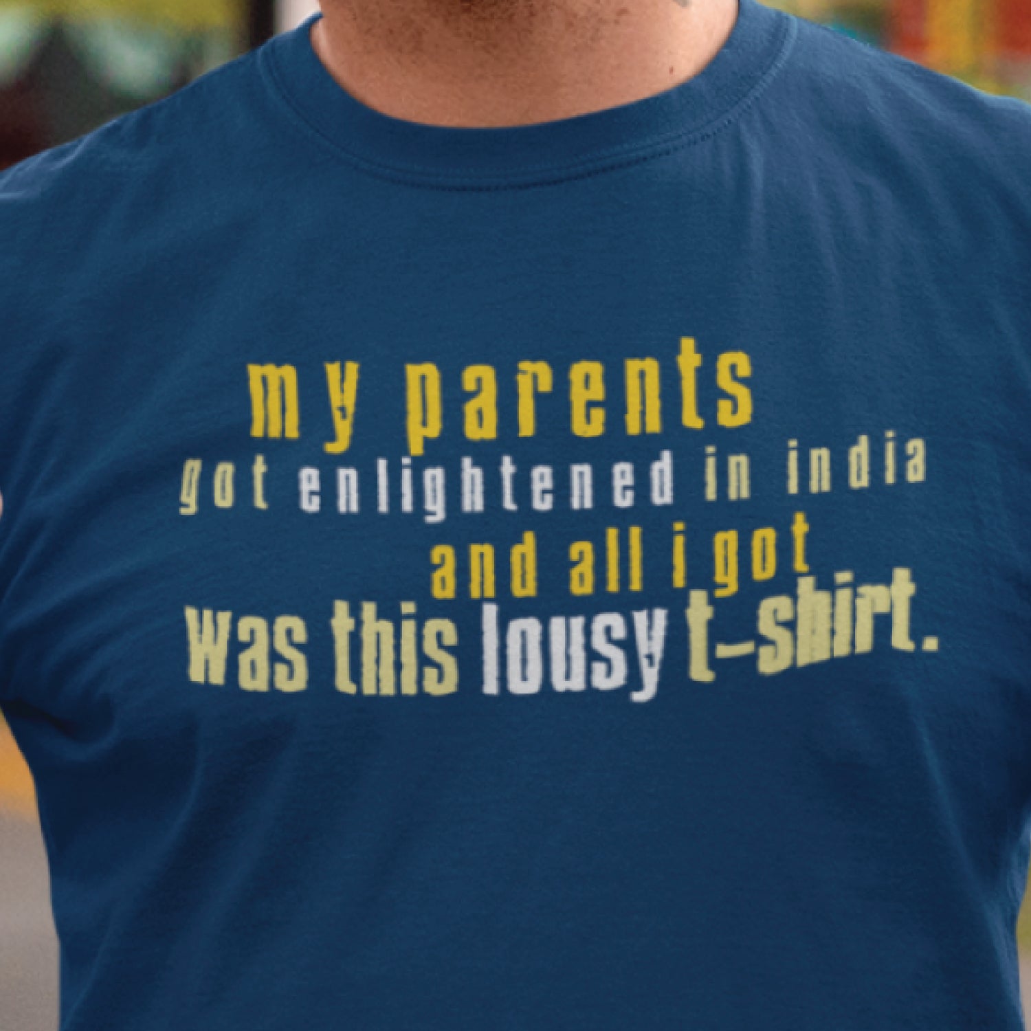 Lousy T-shirt 100% Cotton Men's Everyday Casual Wear Shipping Globally