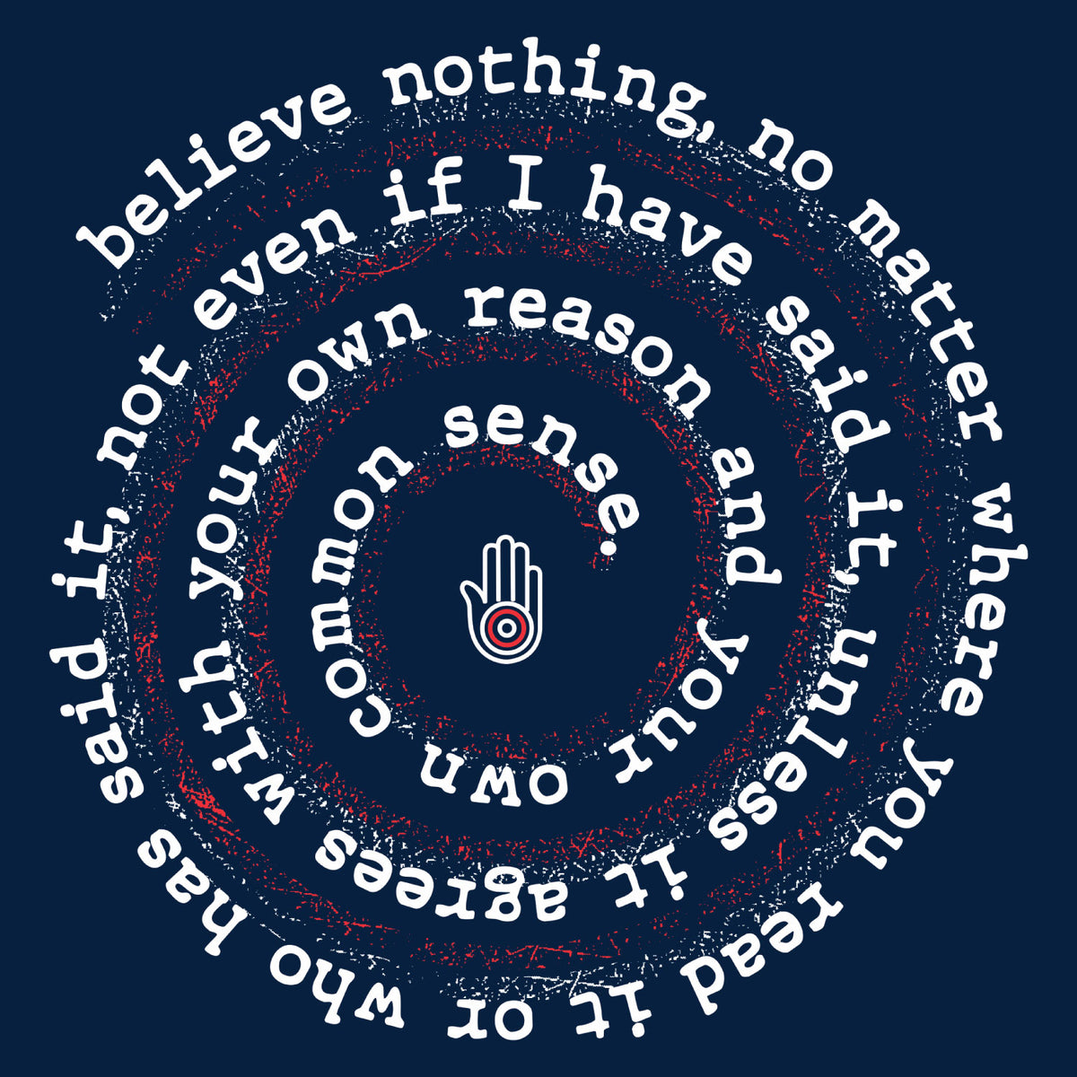 "Common Sense" Graphic Printed T-Shirt | Tantra T-Shirts