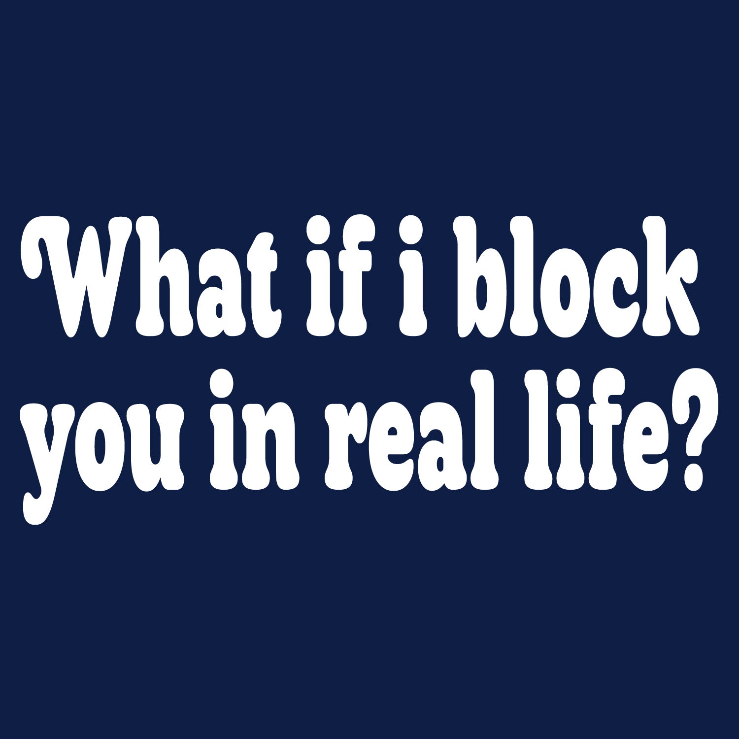 Block – Tantra Original Brand Since 1997 – Unisex Cotton Tee – Minimal Graphic Everyday Wear - Shipping Globally!