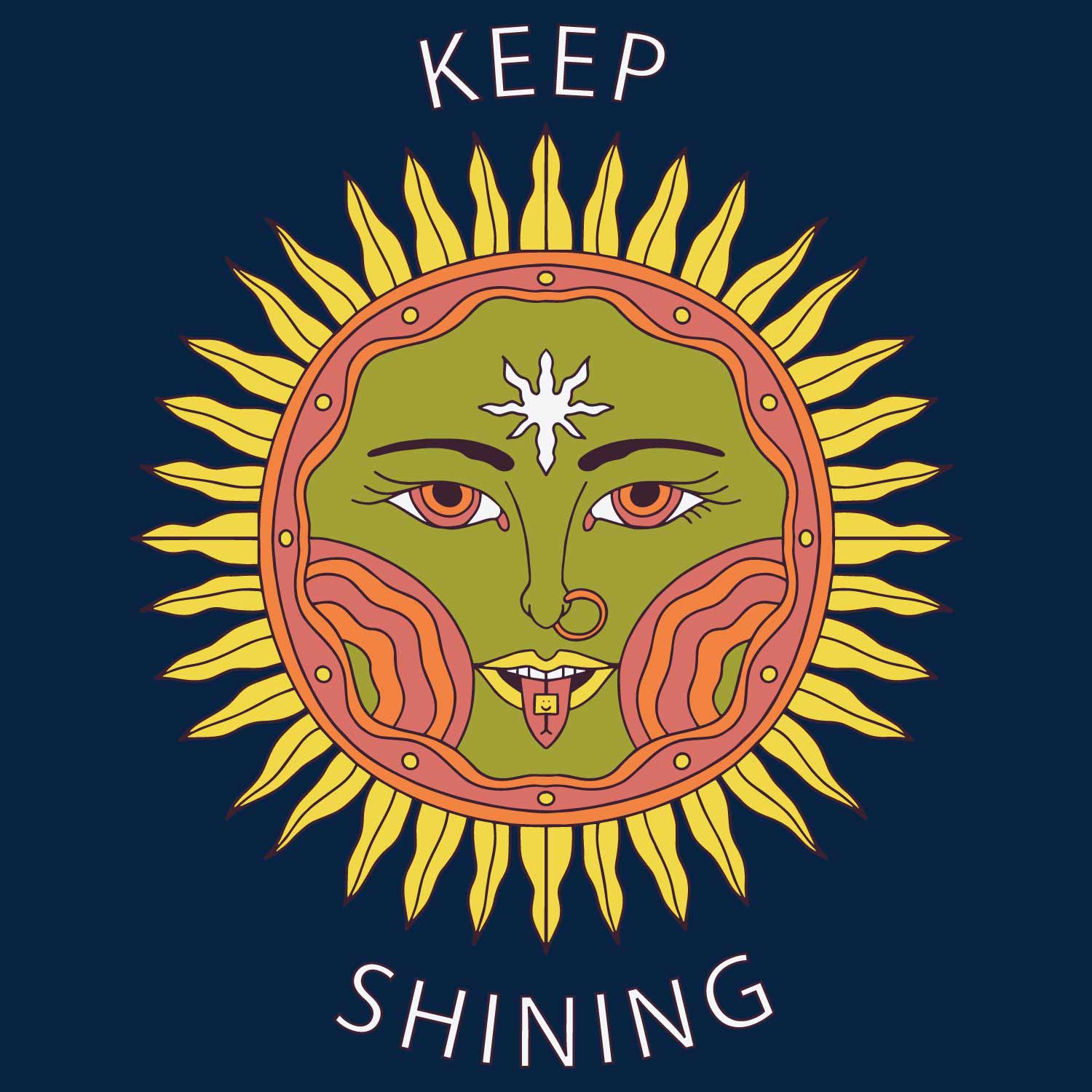 Keep Shinning Women’s Tee – Tantra Original Since 1997 – Casual Wear – Shipping Globally!
