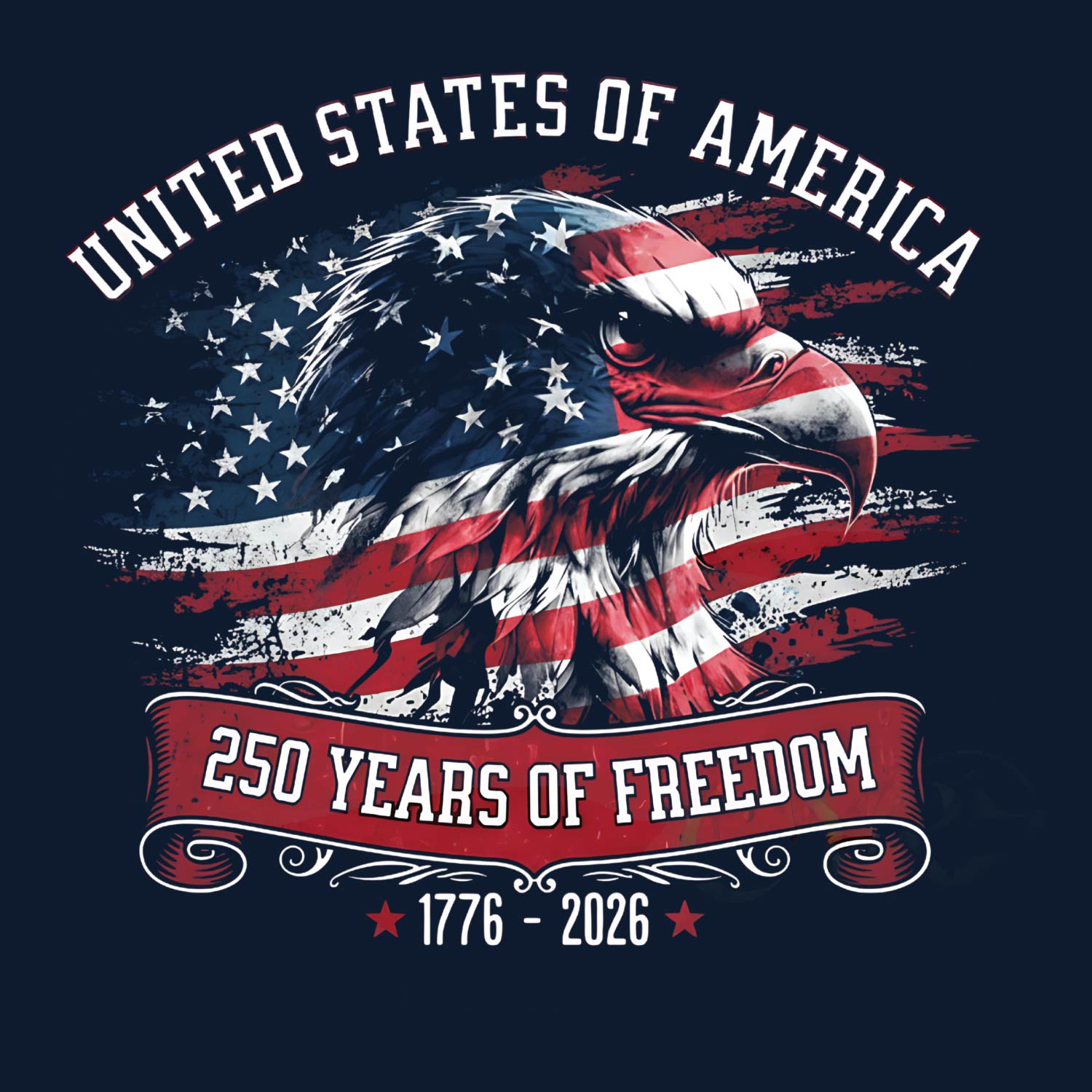 Tantra 250 Years Strong 1776-2026 Cotton Unisex T-Shirt Black Round Neck Everyday Casual Wear Original Since 1997 Shipping Globally
