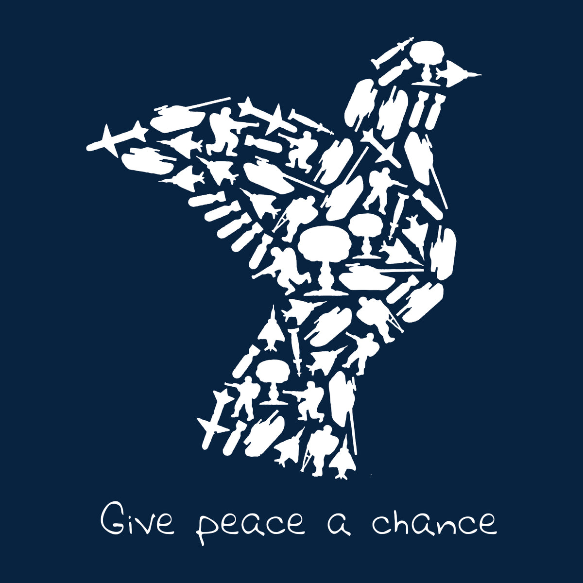 Peace Dove 100% Cotton Unisex T-Shirt Everyday Casual Wear Original Since 1997 Shipping Globally