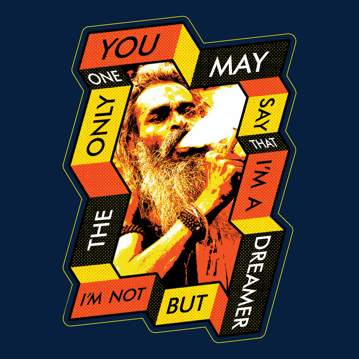 "Yogi" Graphic Printed T-Shirt | Tantra T-Shirts