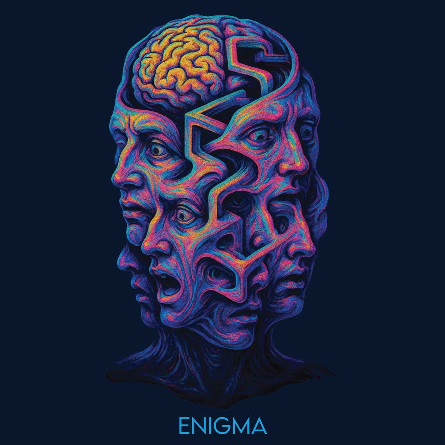 Enigma Tantra Original Since 1997 – Unisex Cotton Tee Casual Wear – Shipping Globally!