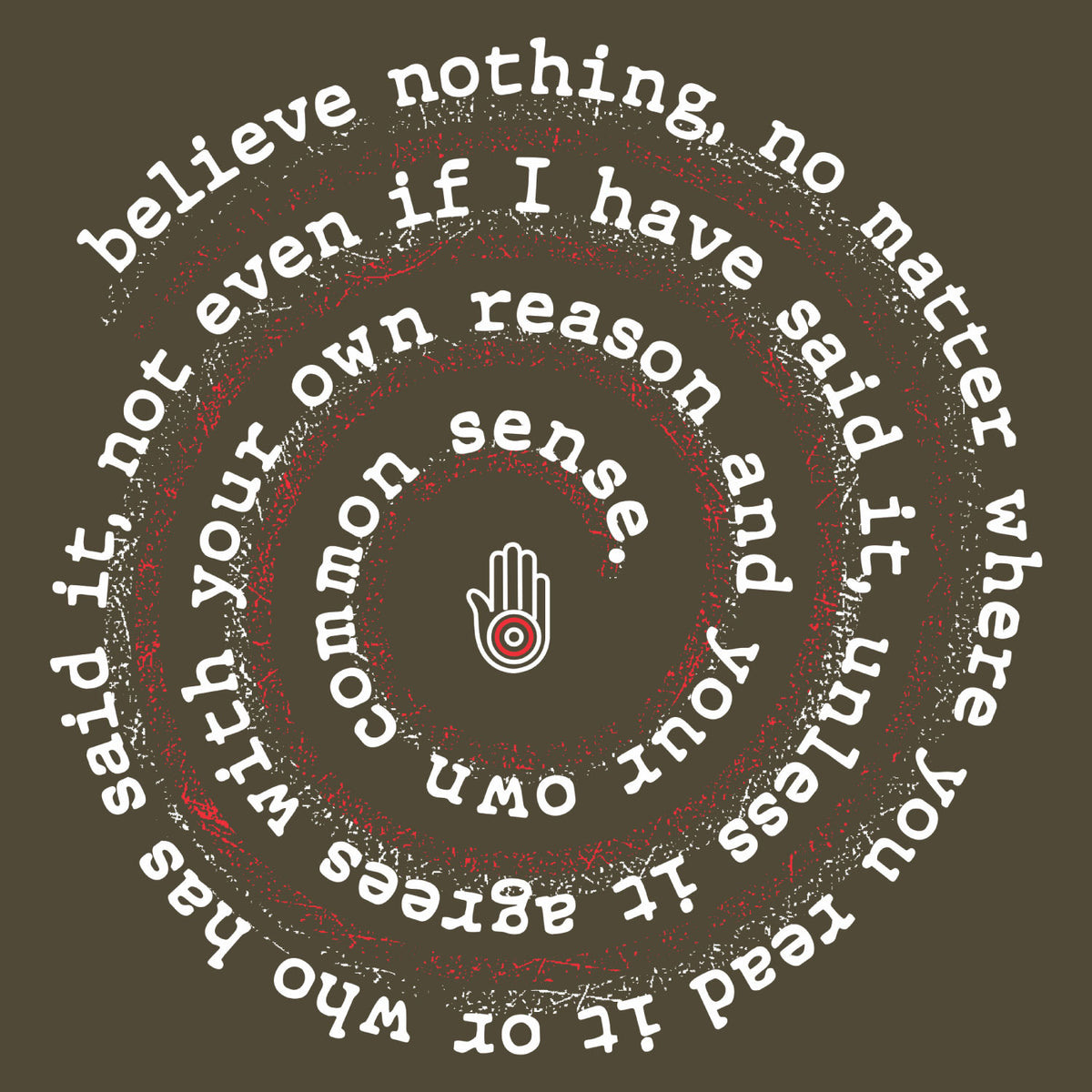 "Common Sense" Graphic Printed T-Shirt | Tantra T-Shirts