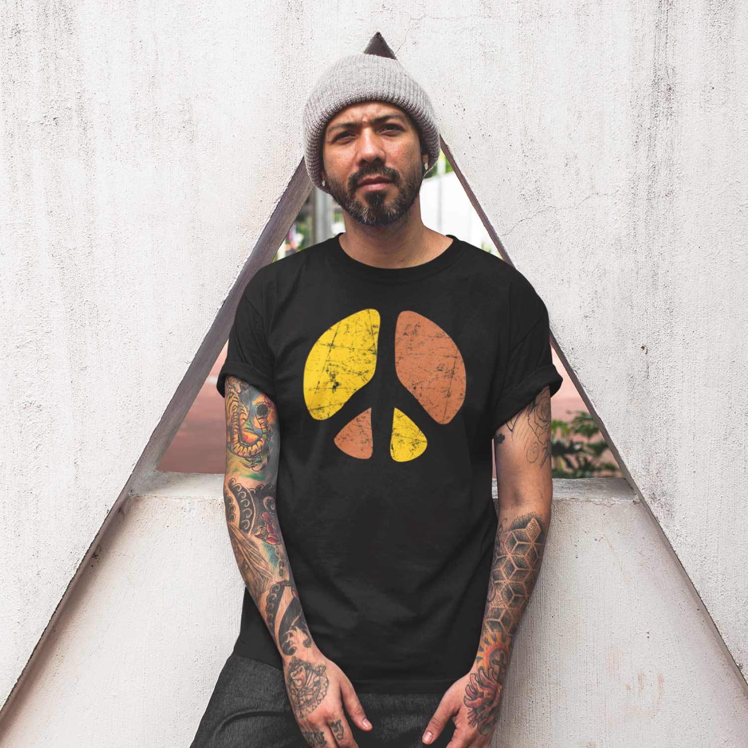 New Peace – Tantra Original Brand Since 1997 – Unisex Cotton Tee Everyday Wear - Shipping Globally!