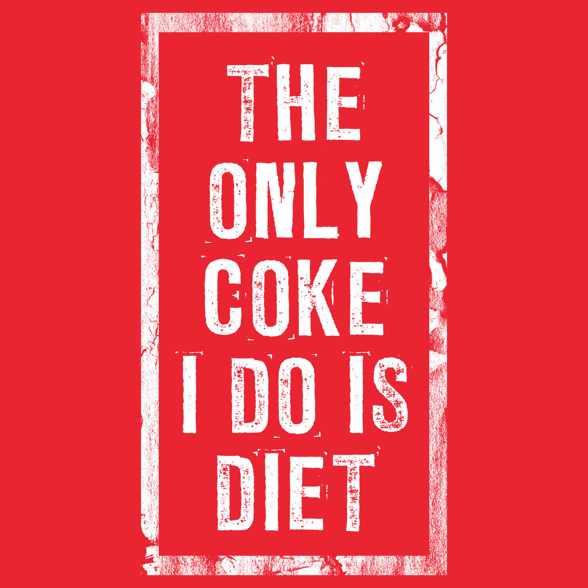 "Diet Coke" Graphic Printed T-Shirt | Tantra T-Shirts