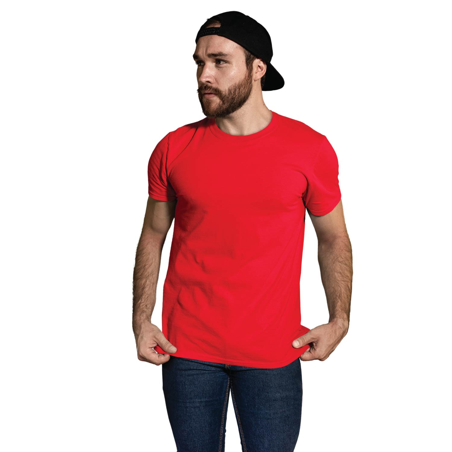 Tantra Pack of 4 Plain T-Shirts White Black Red Yellow Unisex Cotton Everyday Casual Wear Original Since 1997 Shipping Globally