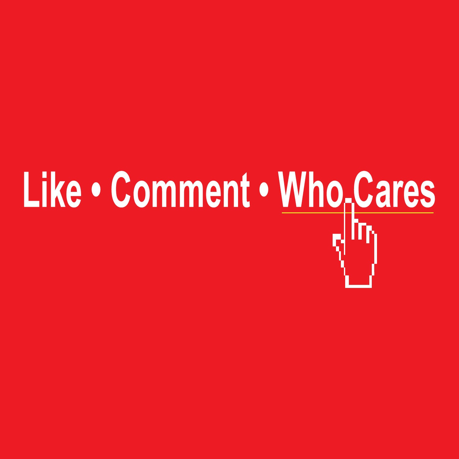 Who Cares – Tantra Original Since 1997 – Unisex Cotton Tee Everyday Wear – Shipping Globally!