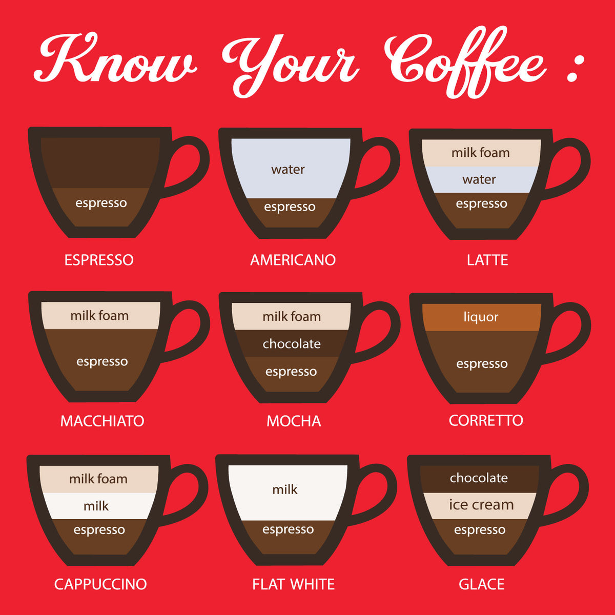 "Know Your Coffee" Graphic Printed T-Shirt | Tantra T-Shirts
