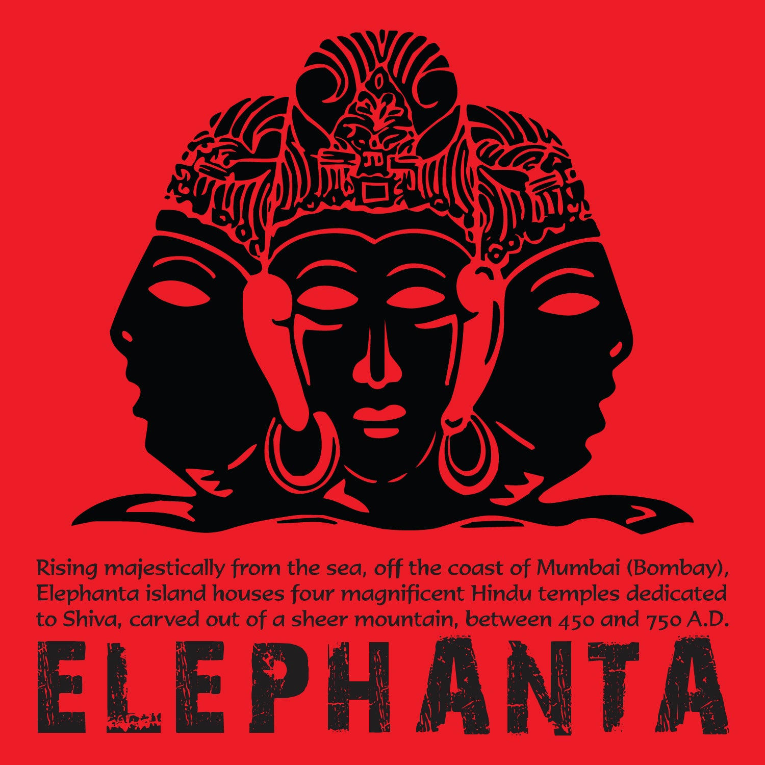 Elephanta 100% Cotton Men's T-Shirt Everyday Casual Wear Shipping Globally