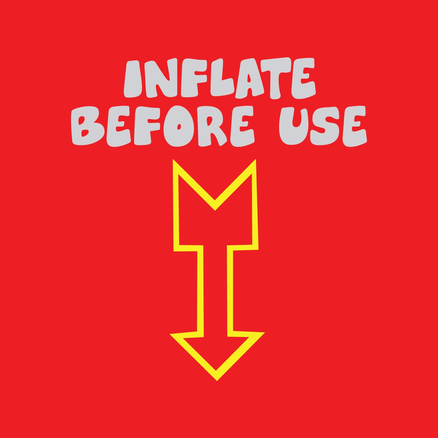 Inflate – Tantra Original Since 1997 – Unisex Cotton Tee Everyday Wear – Shipping Globally!