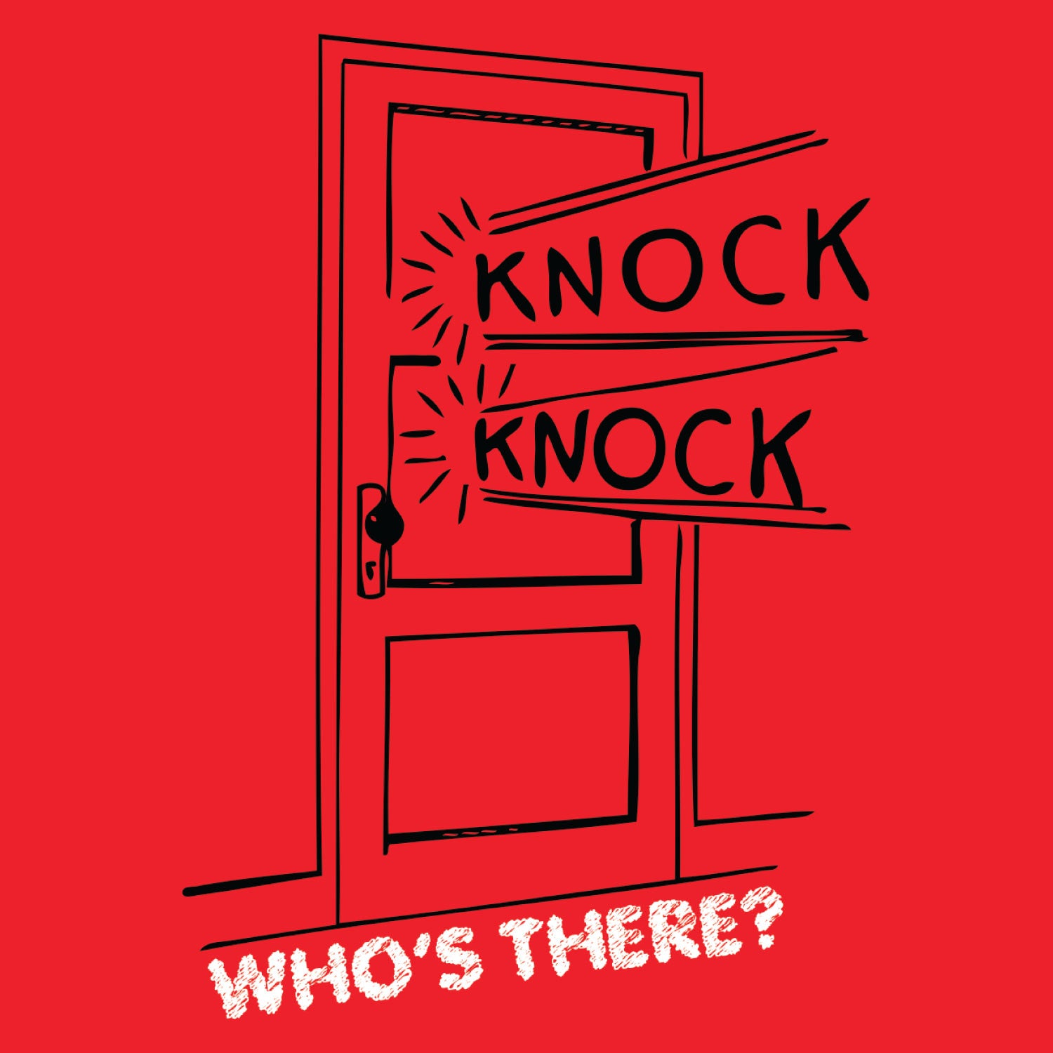 Knock Knock – Tantra Original Since 1997 – Unisex Cotton Tee Everyday Wear – Shipping Globally!