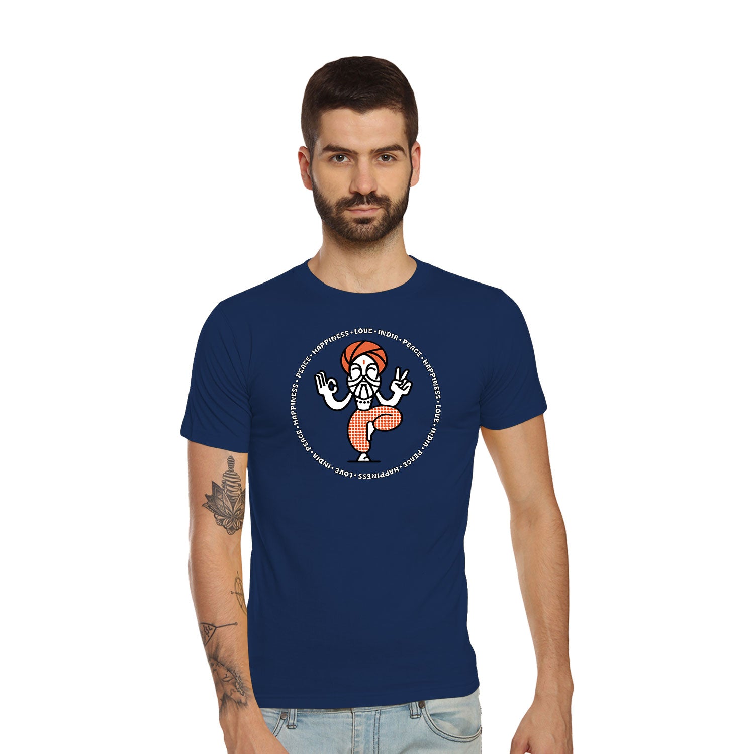 Sadhu – Tantra Original Brand Since 1997 – Unisex Cotton Tee Everyday Wear - Shipping Globally!