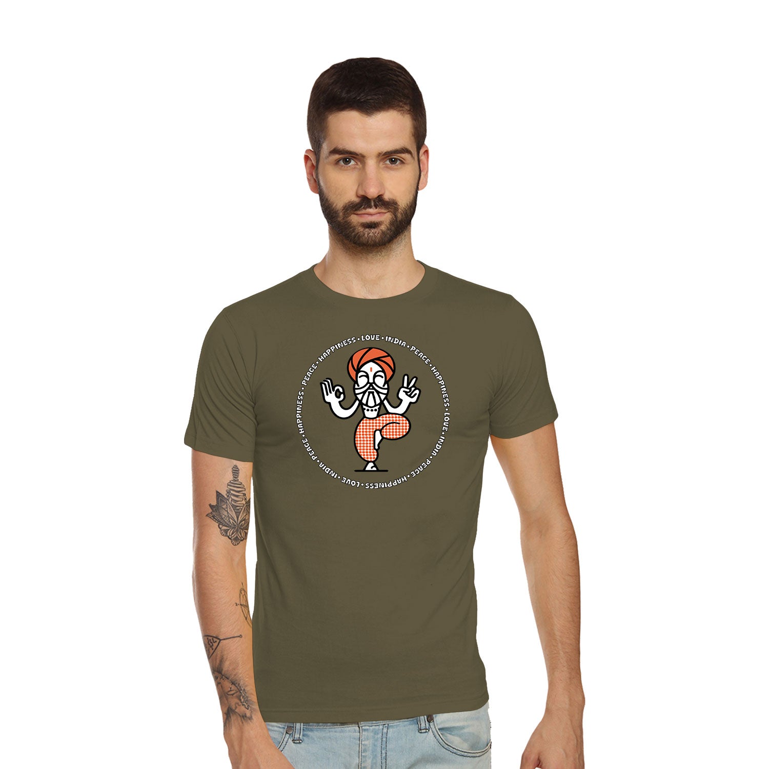 Sadhu – Tantra Original Brand Since 1997 – Unisex Cotton Tee Everyday Wear - Shipping Globally!
