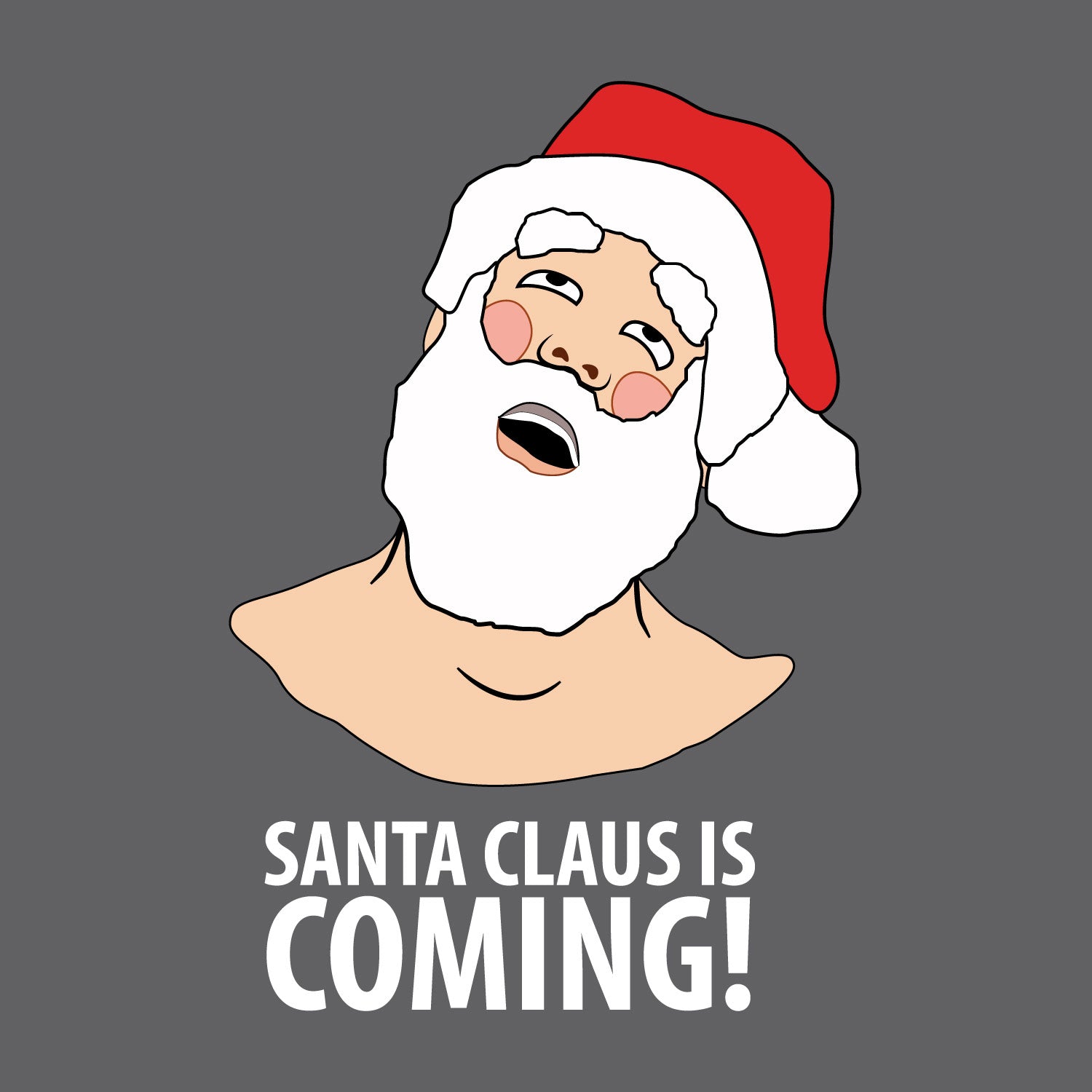 Tantra Santa Claus Graphic Print Cotton Unisex Tee for Christmas Wear Original Since 1997 Shipping Globally