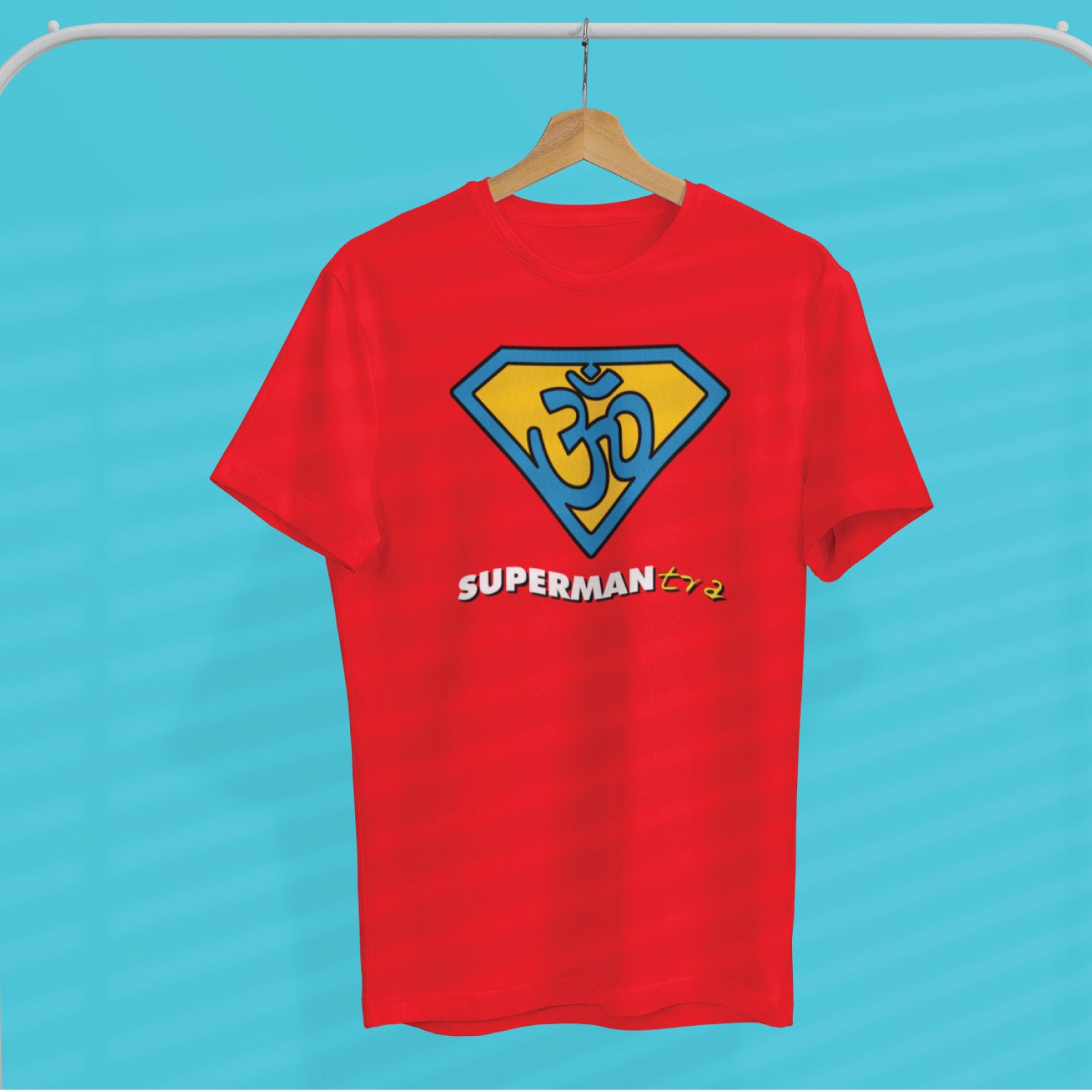Supermantra – Tantra Original Brand Since 1997 – Unisex Cotton Tee Everyday Wear - Shipping Globally!