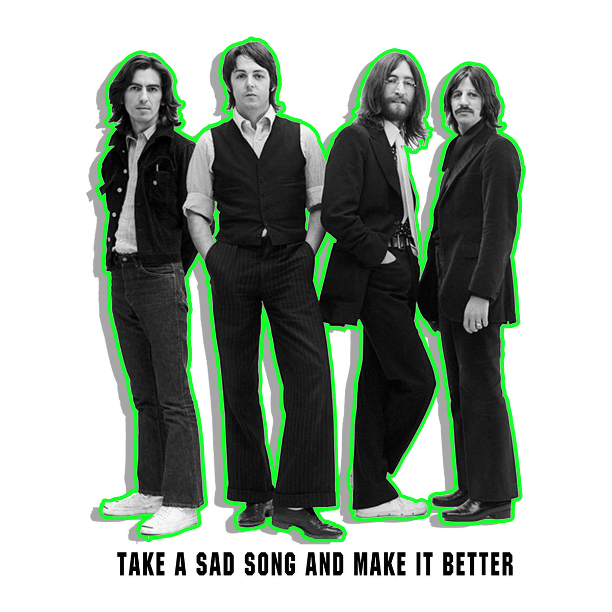 Sad Song  100% Cotton Unisex Unique Music Graphic T-Shirt Everyday Casual Wear Original Since 1997 Shipping Globally!