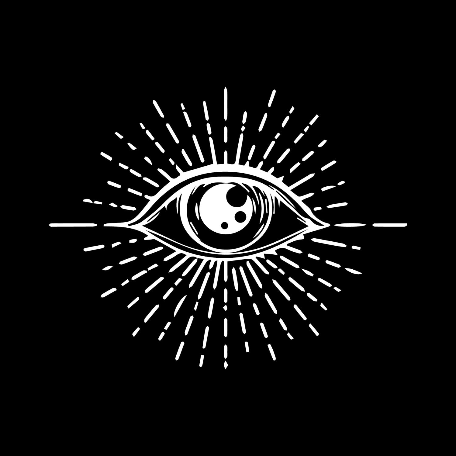 Third Eye Back Print Cotton Men's T-Shirt Casual Wear Original Since 1997