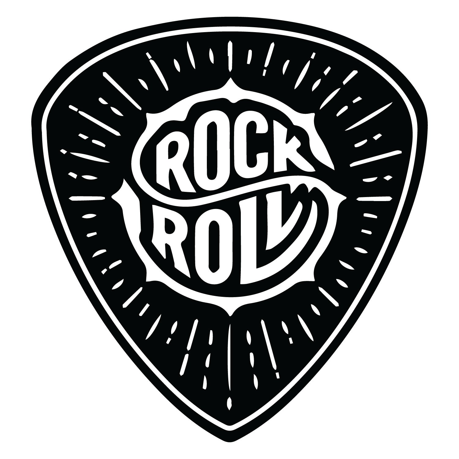 Rock N Roll Men's Front & Back Graphic Polycotton Single Jersey T-Shirt Regular Fit Everyday Casual Wear