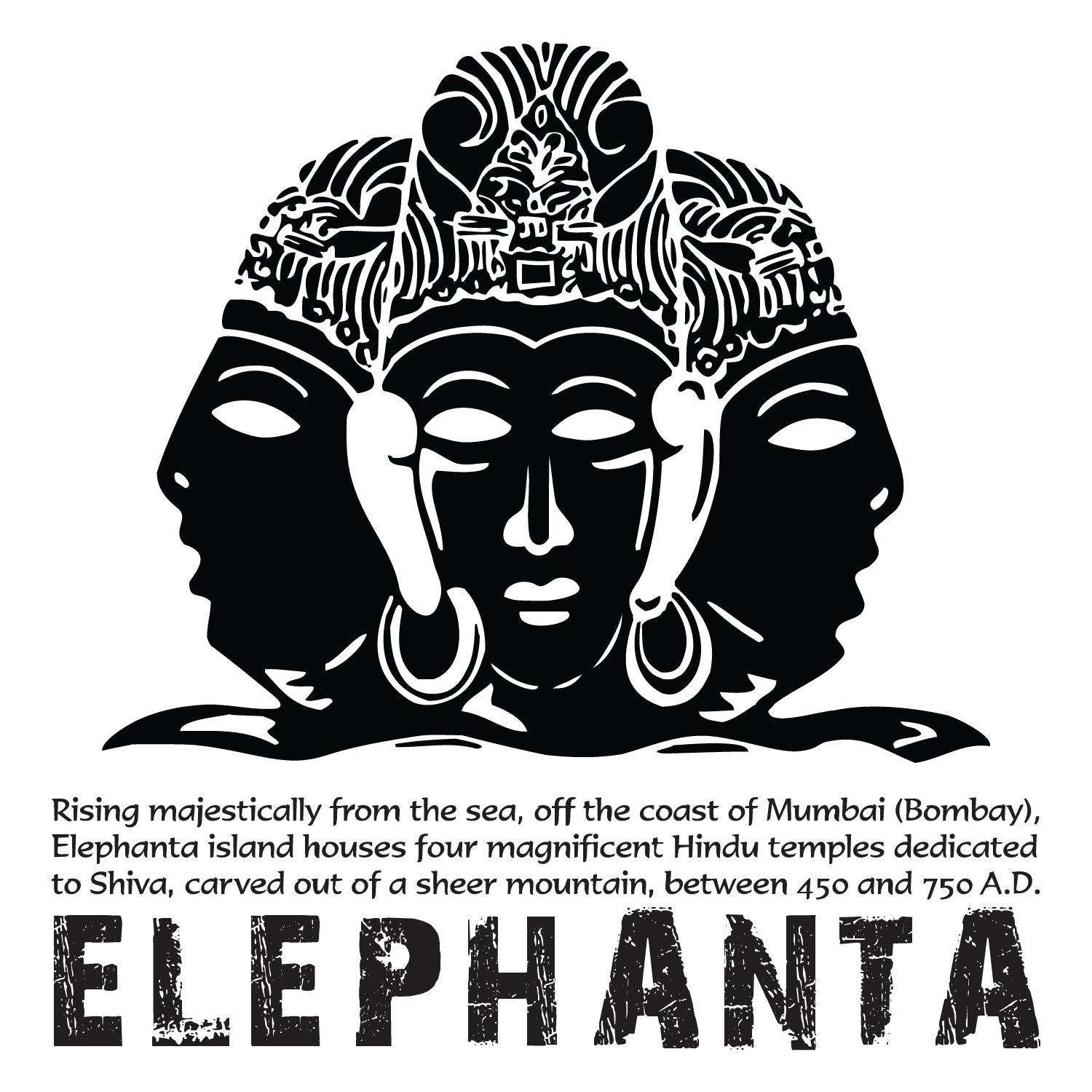 Elephanta 100% Cotton Men's T-Shirt Everyday Casual Wear Shipping Globally