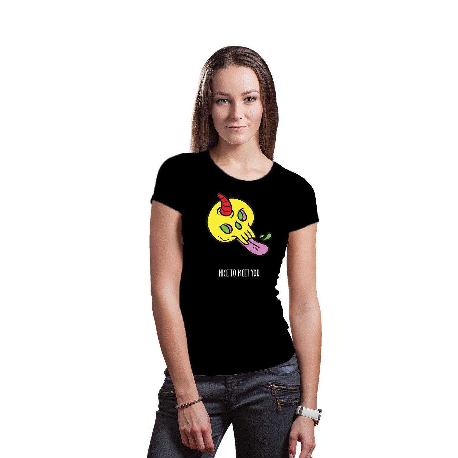 Nice to Meet You Women’s Tee – Tantra Original Since 1997 – Shipping Globally!