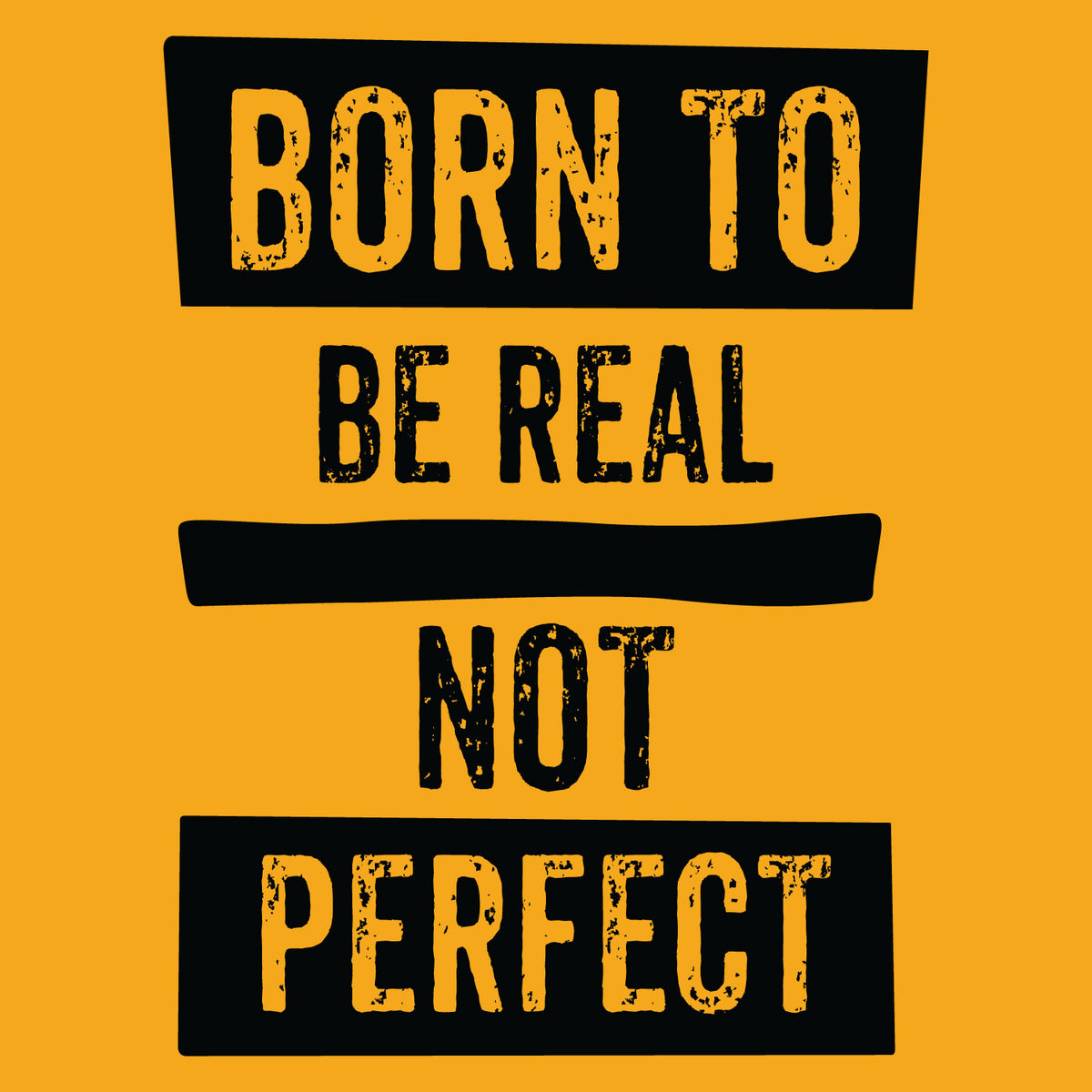 Be Real Women's Typography Graphic T-Shirt | Self Expression Casual Wear | Original Since 1997 | Shipping Globally