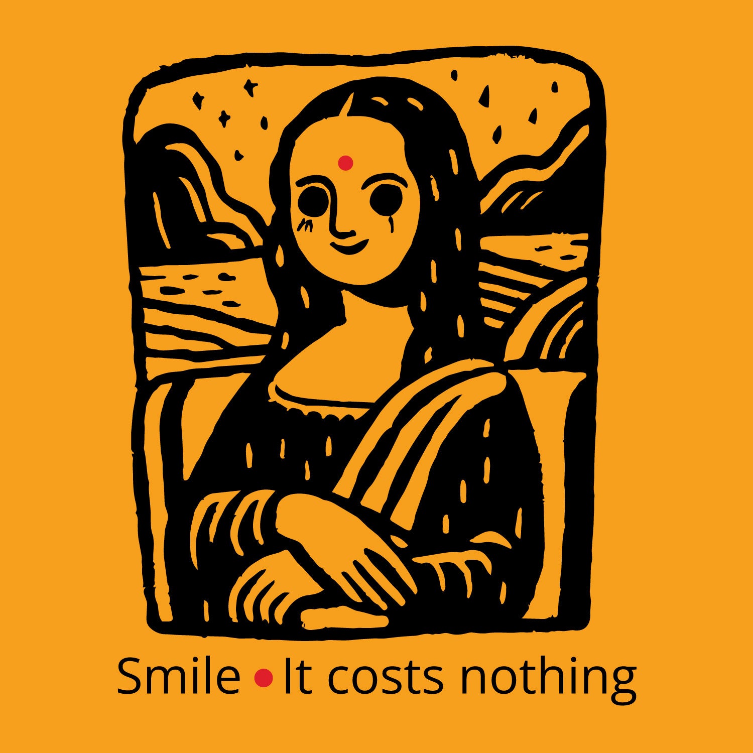 Smile It Costs Nothing Cotton Women's T-Shirt Casual Wear Original Since 1997