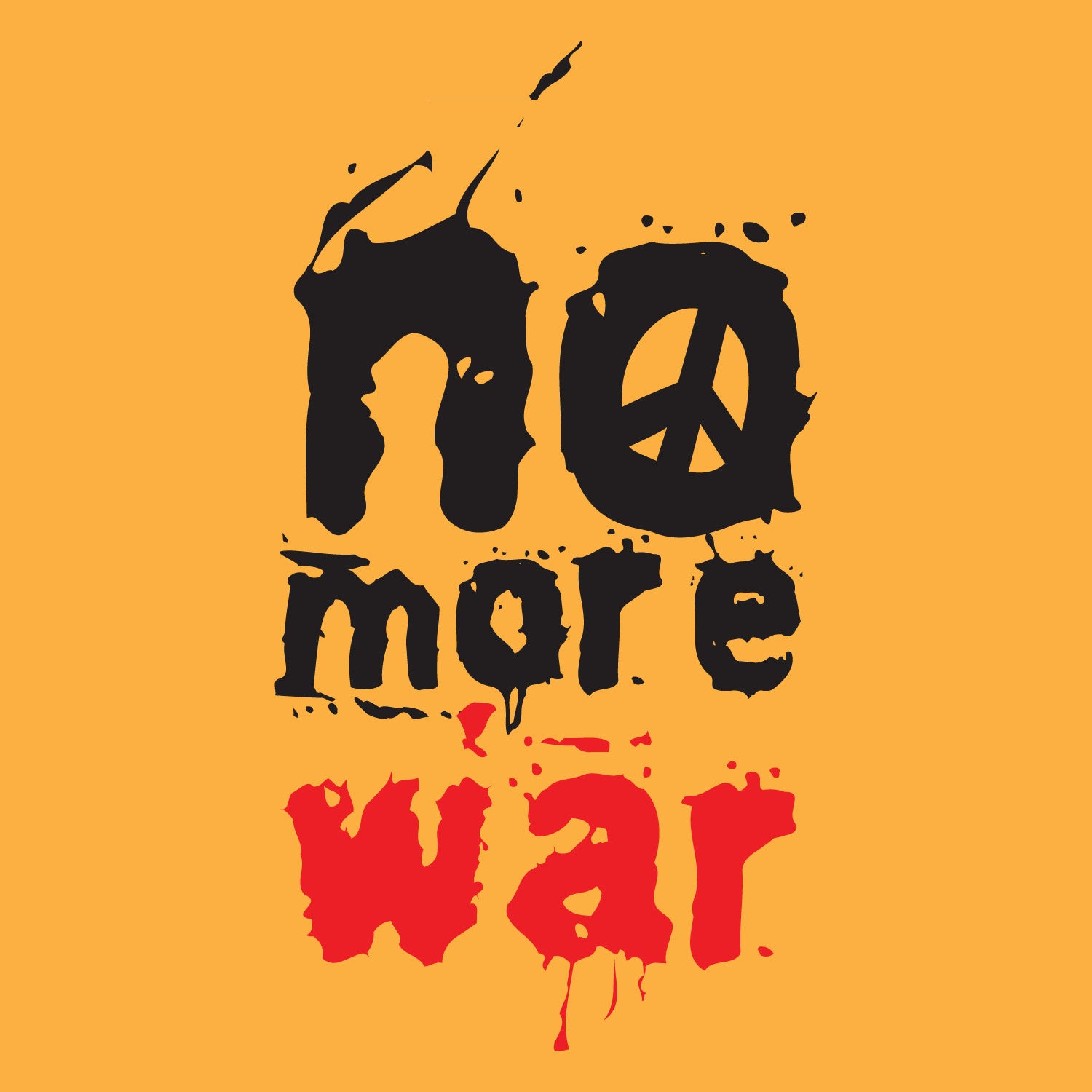 Tantra No War Kids Cotton T-Shirt Everyday Casual Wear Original Since 1997 Shipping Globally