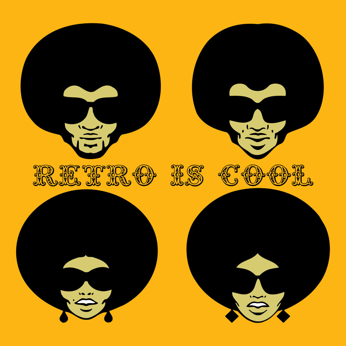 Retro Is Cool Graphic T-Shirt | Tantra T-Shirts