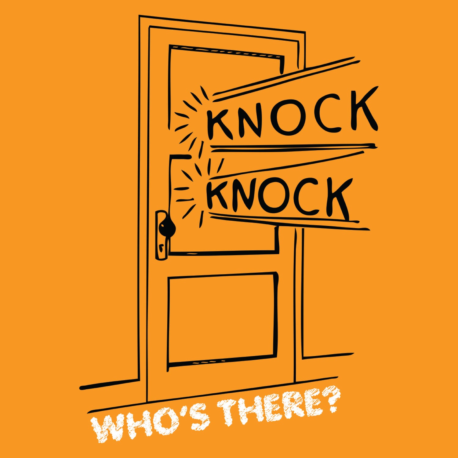 Knock Knock – Tantra Original Since 1997 – Unisex Cotton Tee Everyday Wear – Shipping Globally!