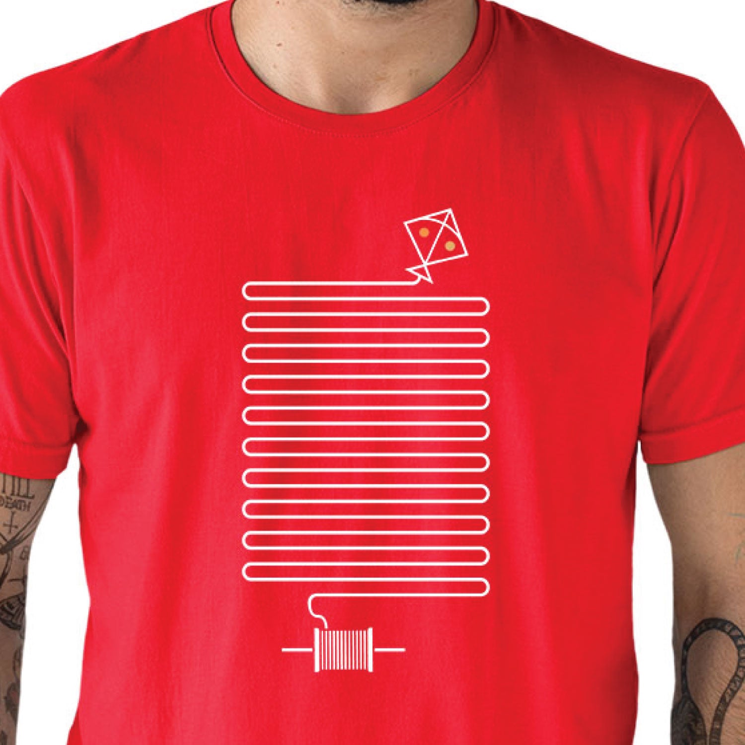 Tantra Kite Cotton Unisex T-Shirt Everyday Casual Wear Original Since 1997 Shipping Globally