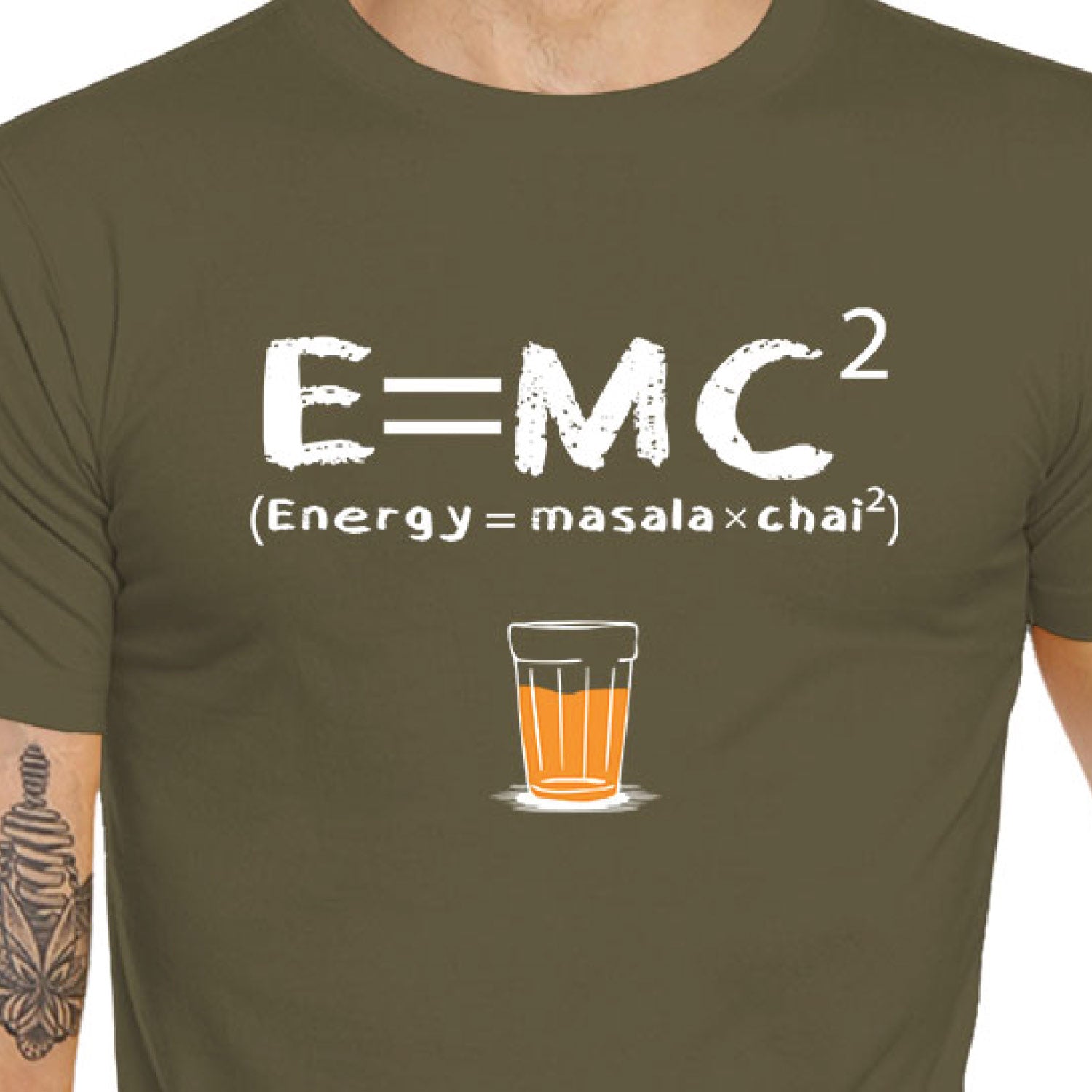 Tantra Masala Chai Cotton Unisex T-Shirt Everyday Casual Wear Original Since 1997 Shipping Globally