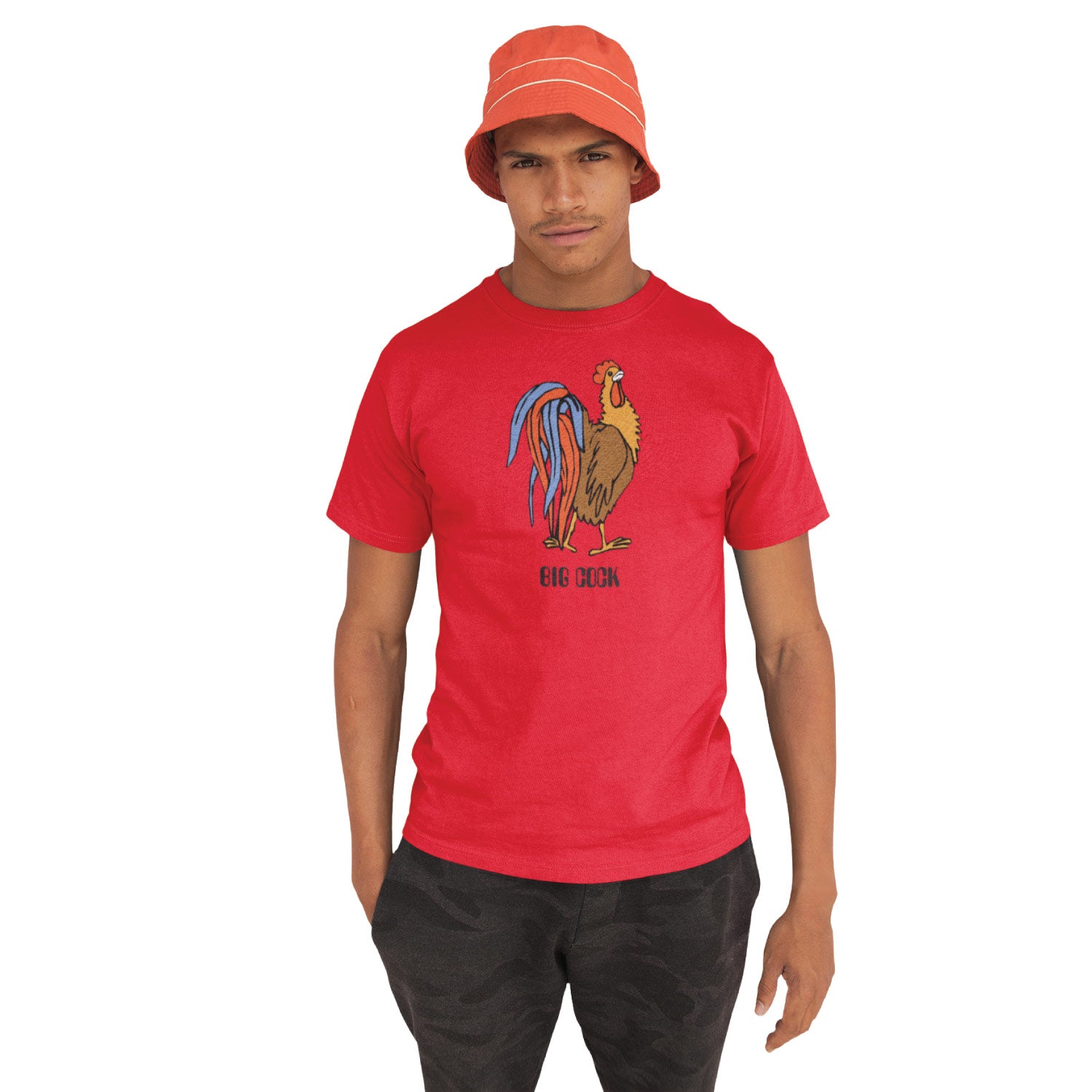 Cock – Tantra Original Since 1997 – Unisex Cotton Tee Everyday Wear – Shipping Globally!