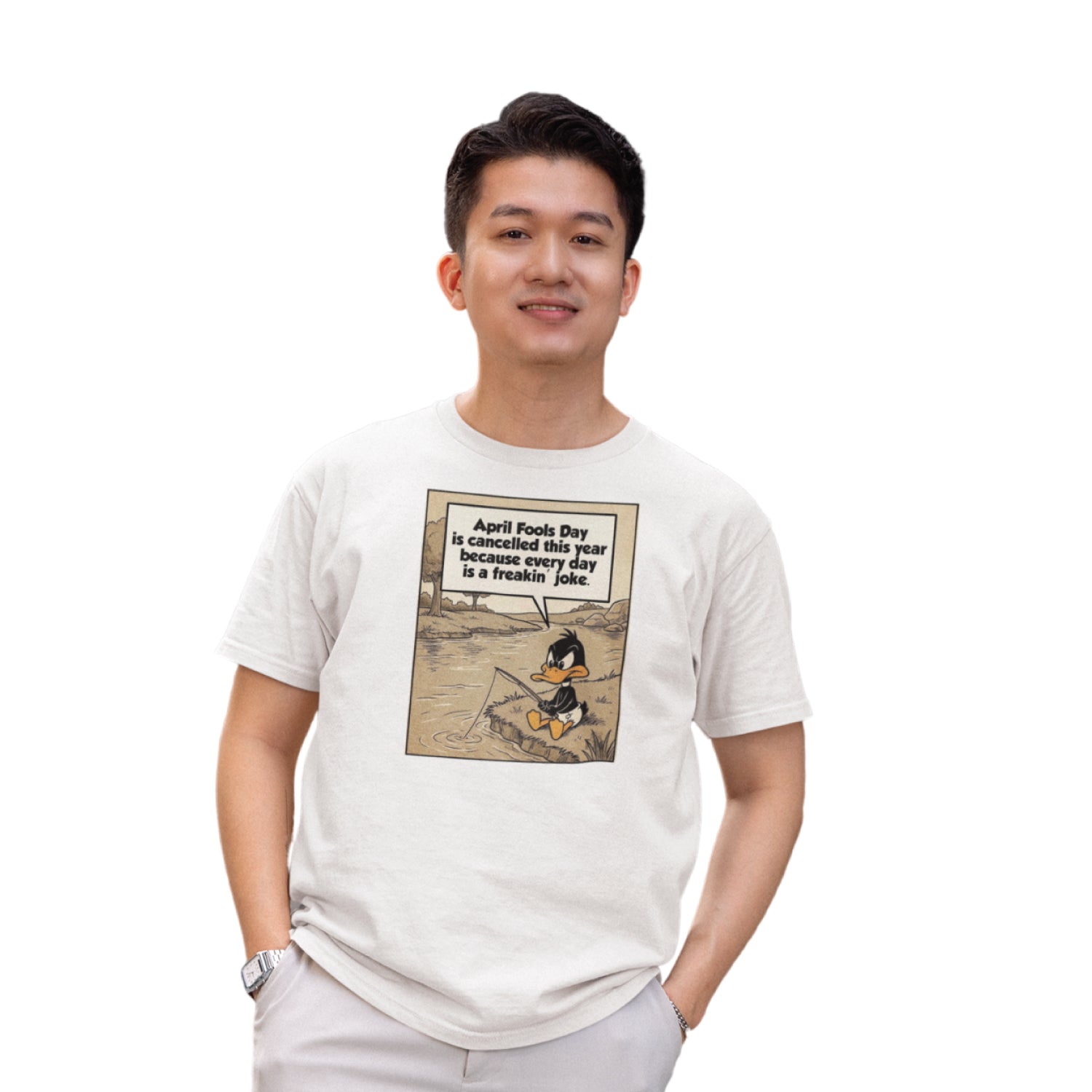 Tantra April Fool Graphic Print Cotton Unisex T-shirt Comfort Wear Original Since 1997 Shipping Globally