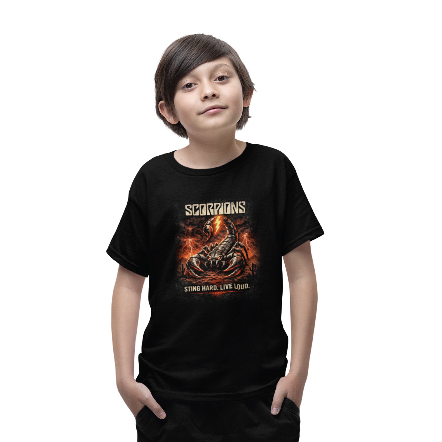 Electric Scorpion Graphic T-Shirt