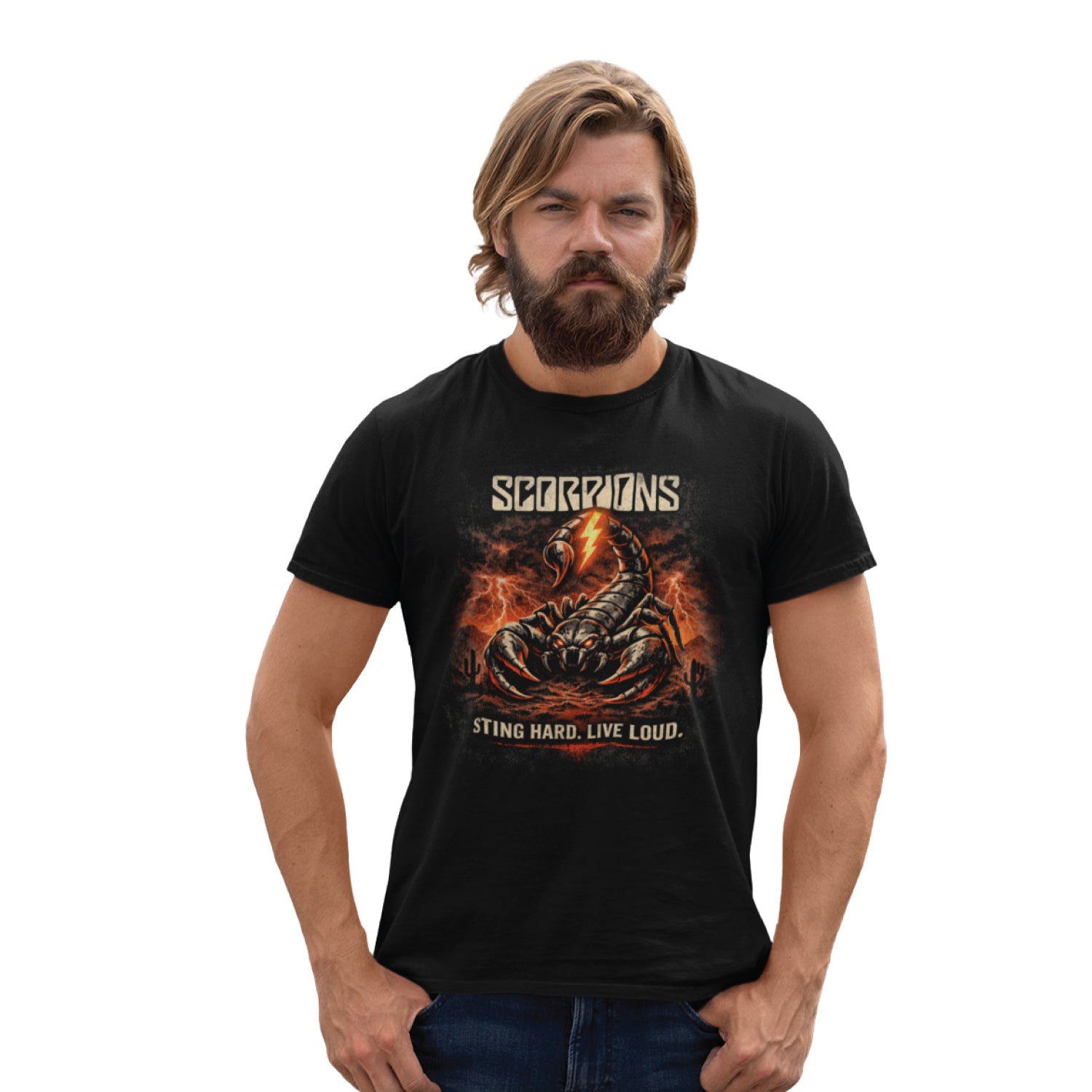 Electric Scorpion Graphic T-Shirt