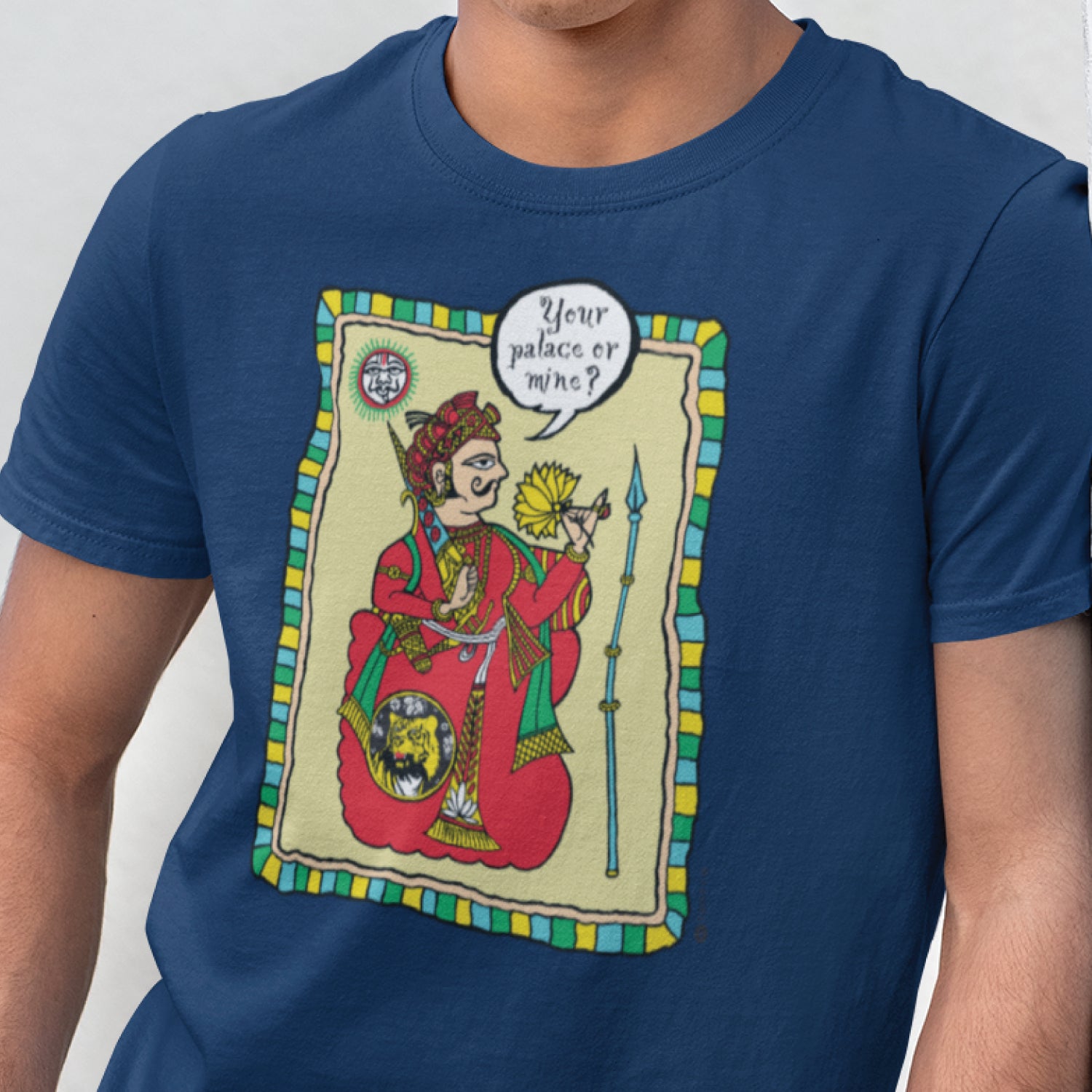 Randy Raja 100% Cotton Men's T-Shirt Everyday Casual Wear Shipping Globally