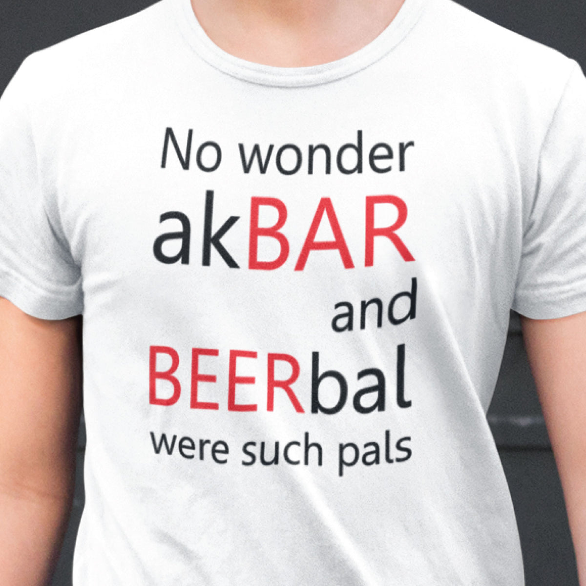Akbar Men's Graphic Print Cotton T-Shirt Everyday Comfort Wear Original Since 1997 Shipping Globally
