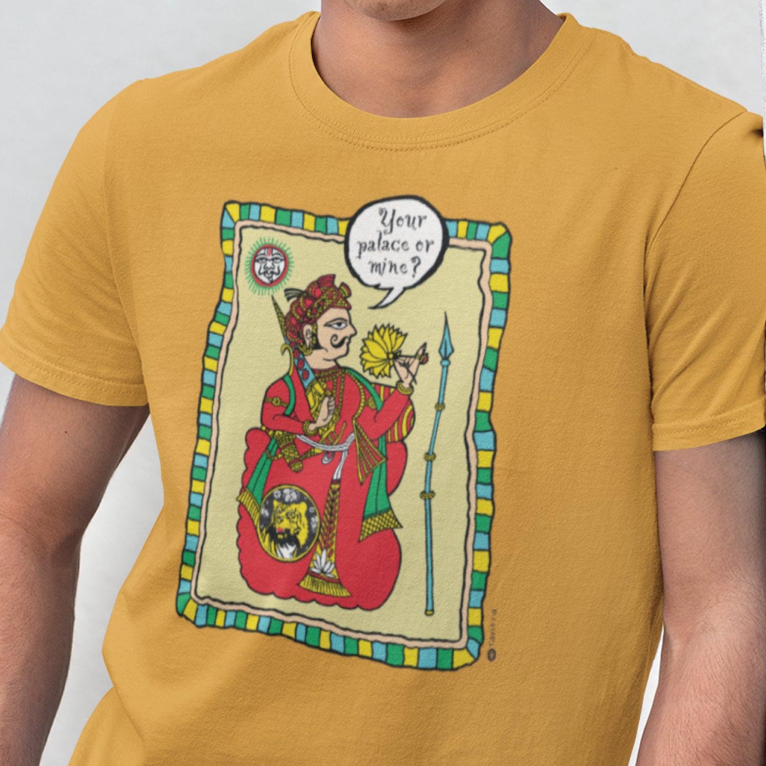 Randy Raja 100% Cotton Men's T-Shirt Everyday Casual Wear Shipping Globally