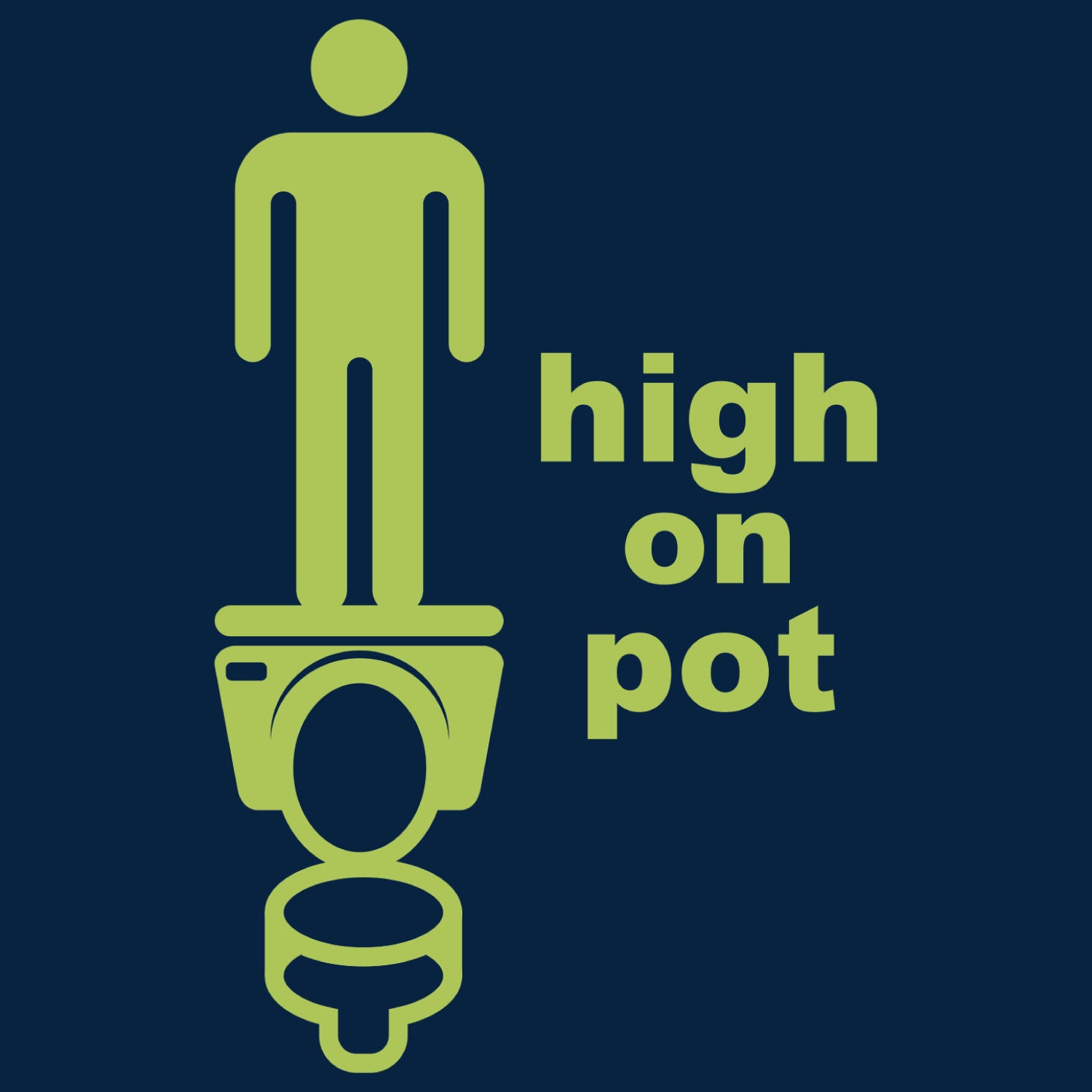 High On Pot – Tantra Original Since 1997 – Unisex Cotton Tee Everyday Wear – Shipping Globally!