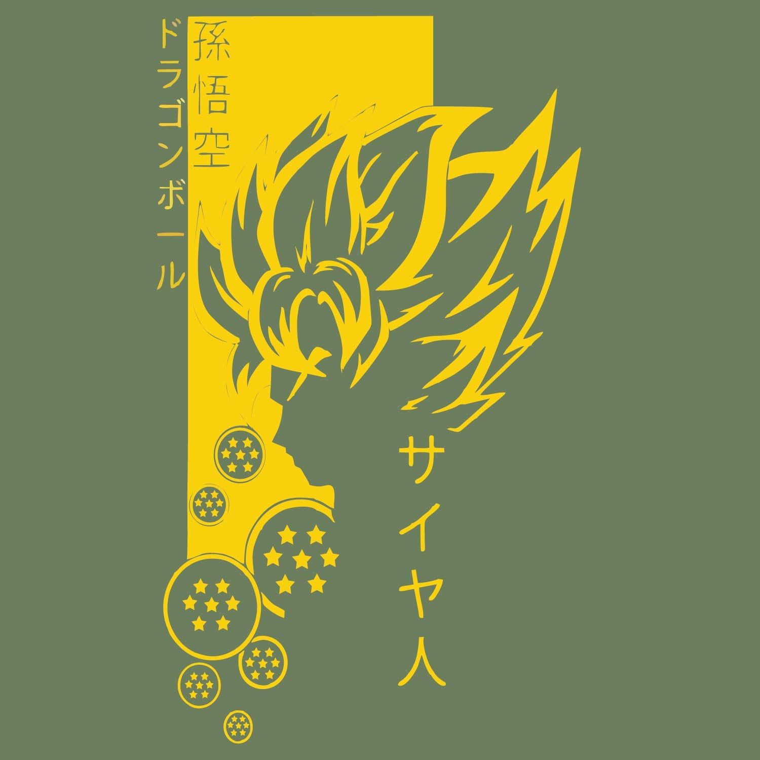 Super Saiya Kids T-Shirt Cotton Anime Inspired Graphic Casual Wear Original Since 1997