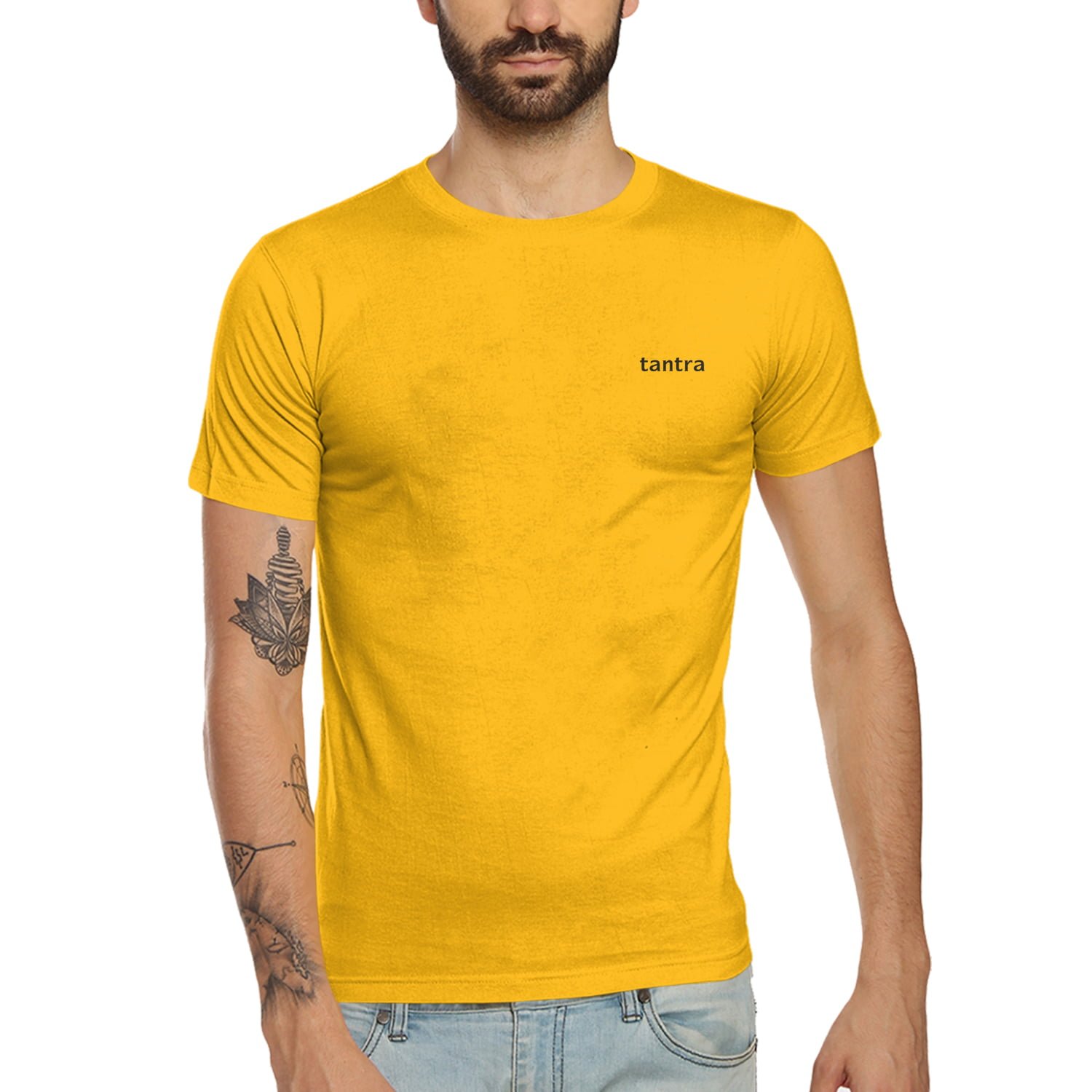 Unisex Promo T-Shirt – Yellow – Discount Clothes and Accessories